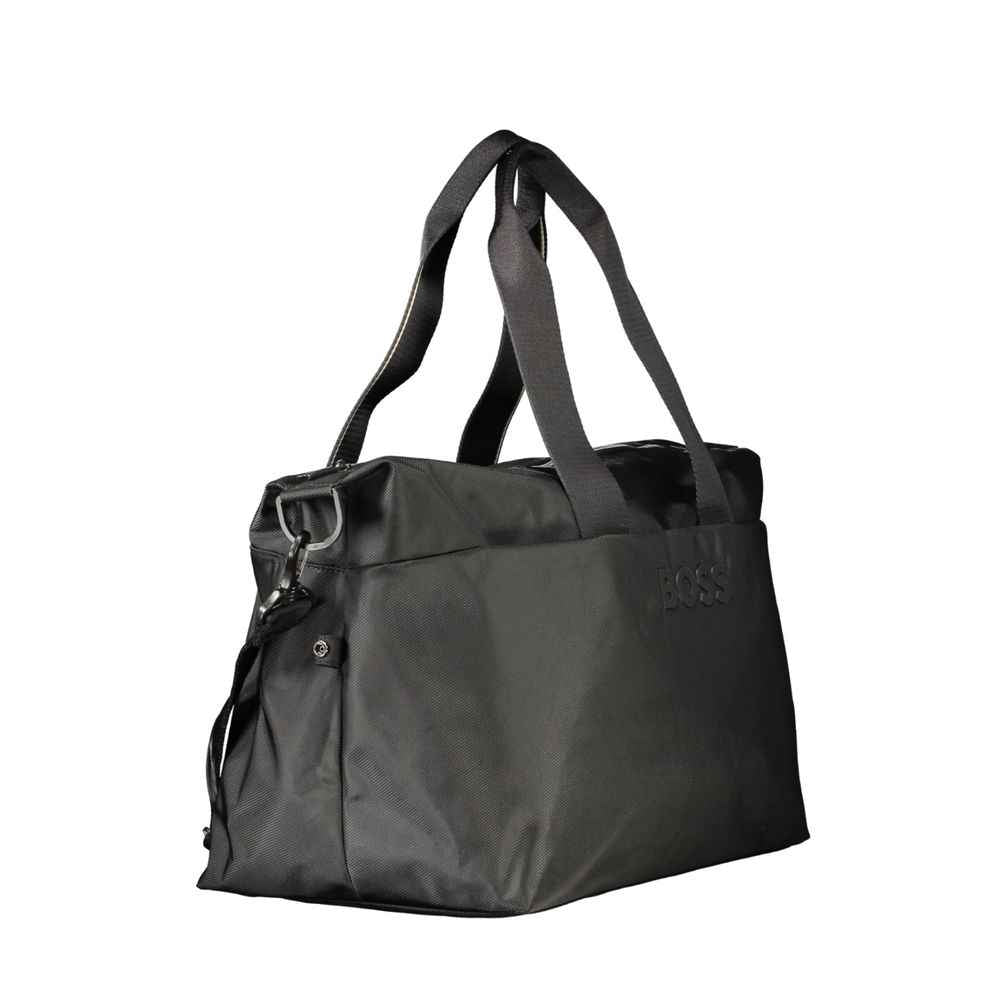 Hugo Boss Black Polyurethane Men's Bag