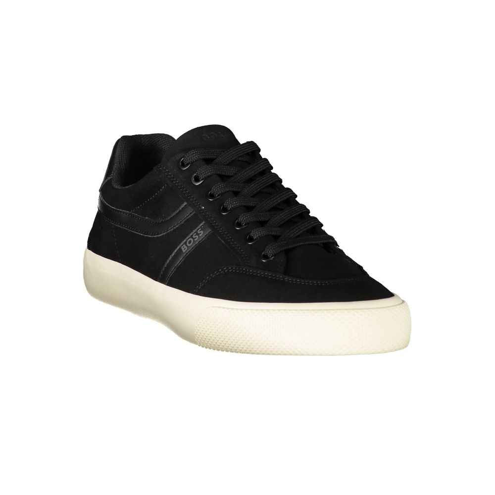 Hugo Boss Black Polyurethane Men's Sneaker