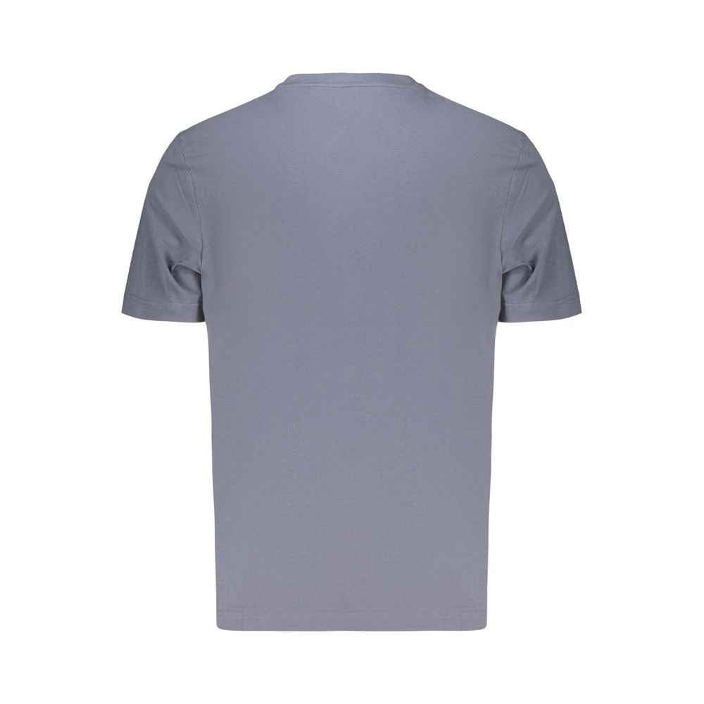Hugo Boss Blu Cotton Uomo T-Shirt