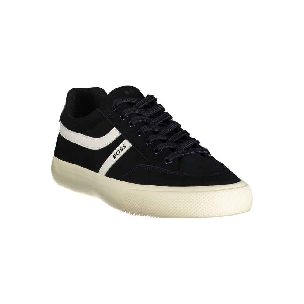 Hugo Boss Blue Polyurethane Men's Sneaker