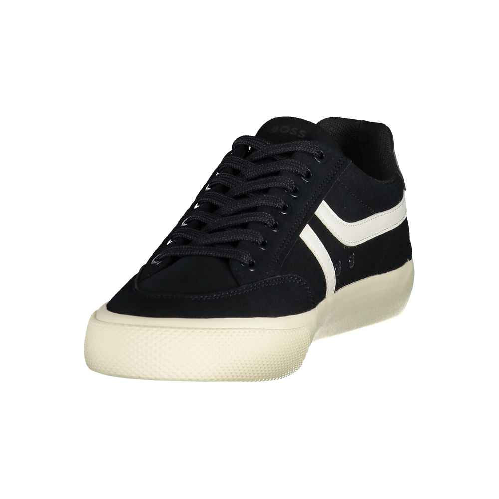 Hugo Boss Blue Polyurethane Men's Sneaker