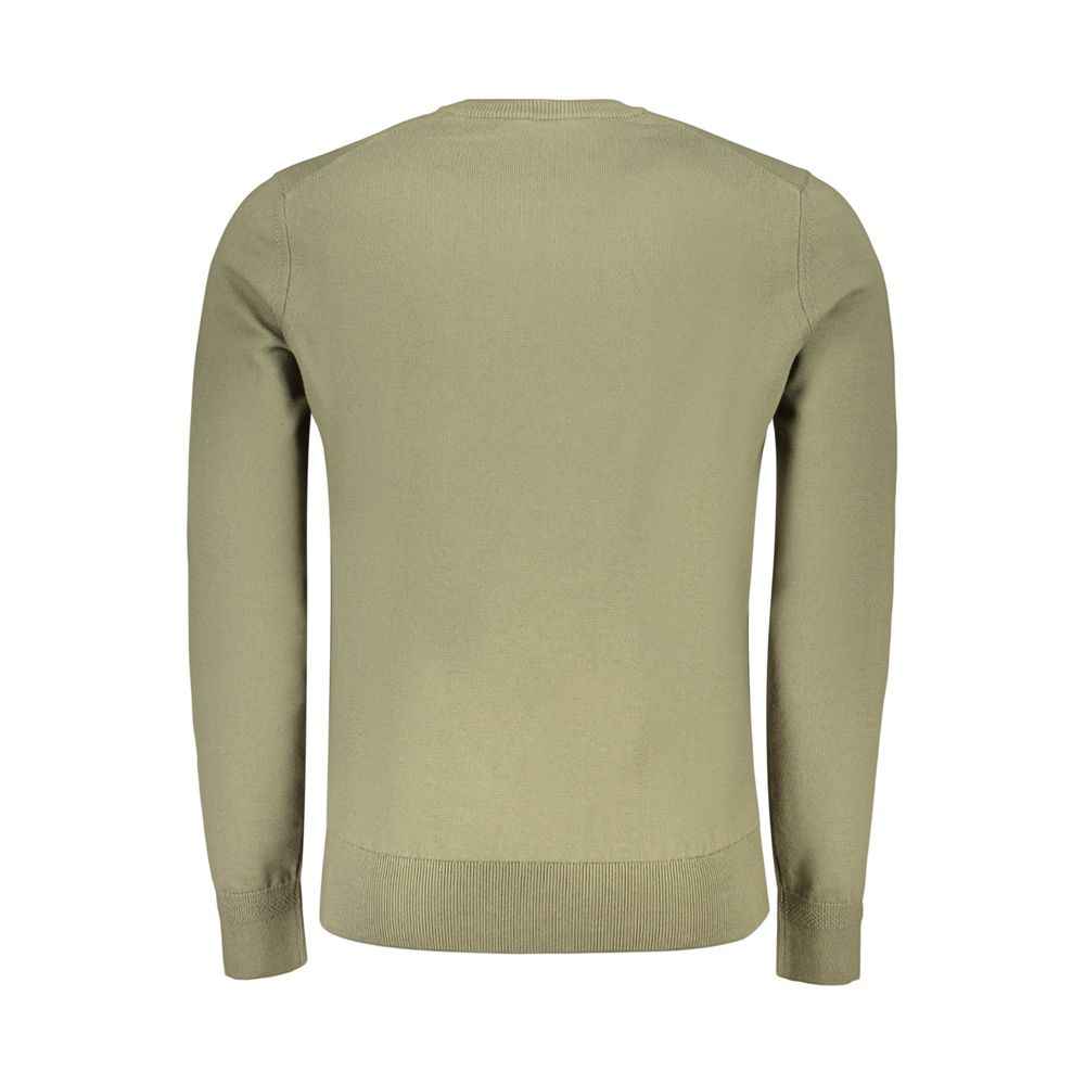 Hugo Boss Green Cotton Men's Shirt