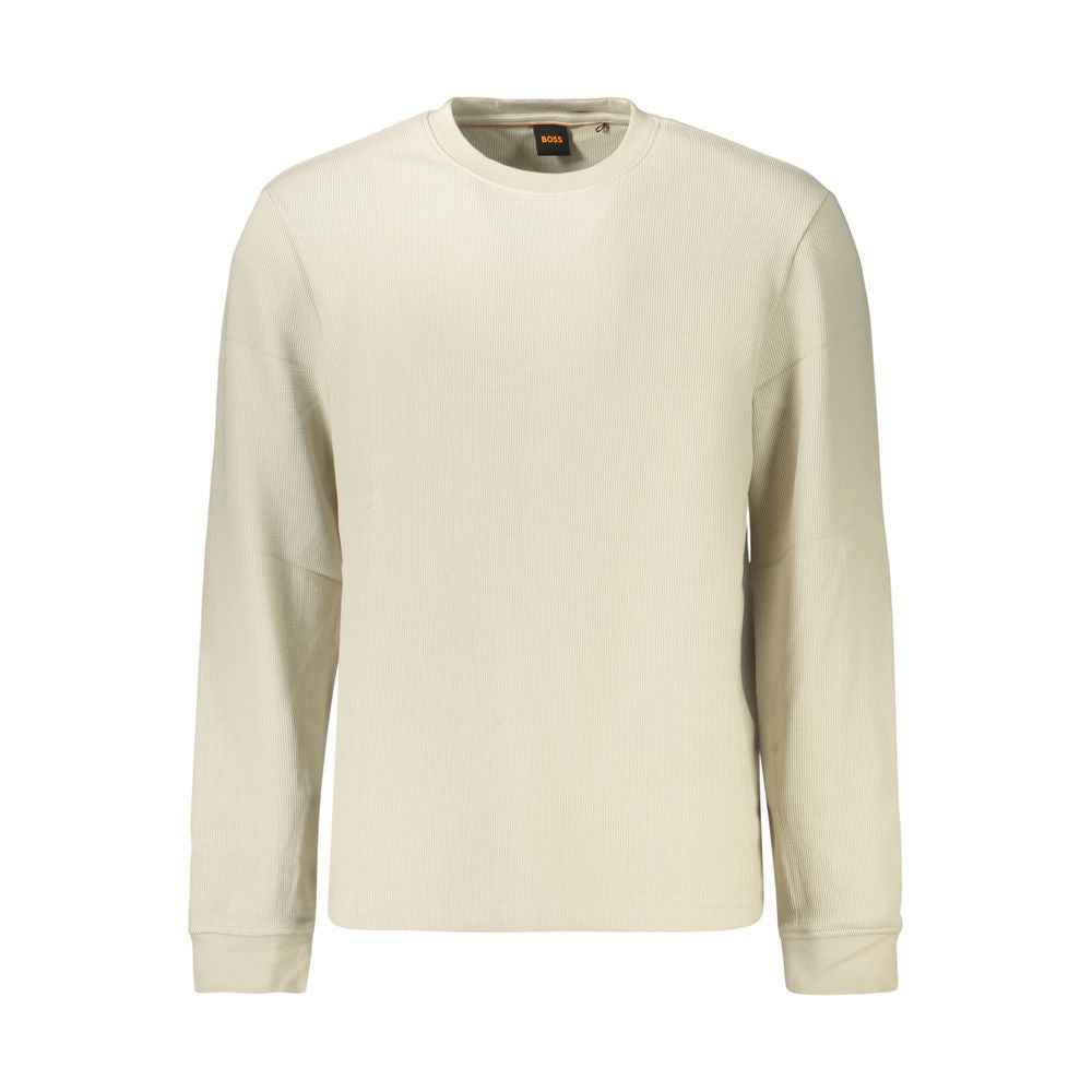 Hugo Boss Beige Cotton Men's Shirt