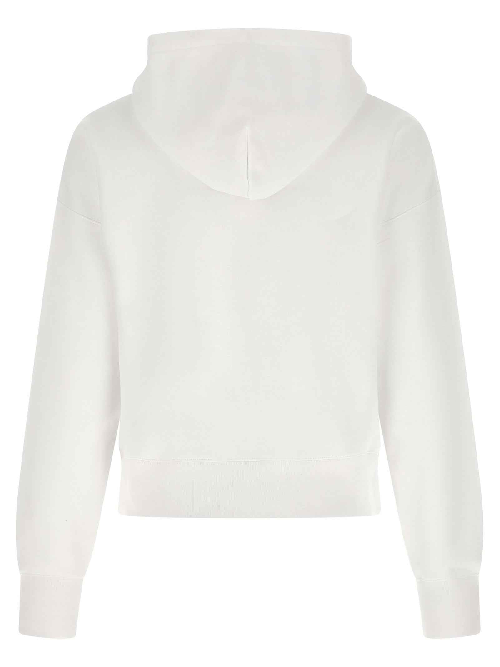 Gucci White Cotton Hoodie