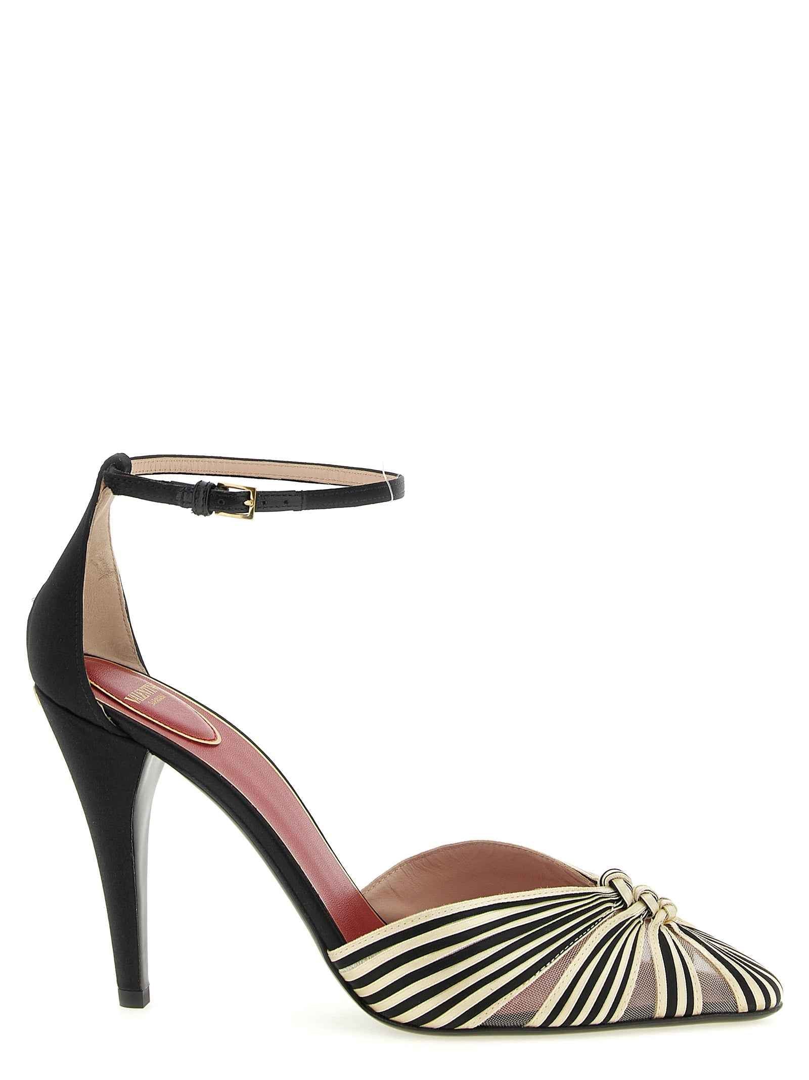 Valentino Garavani Multicolor Viscose High Heel Pumps