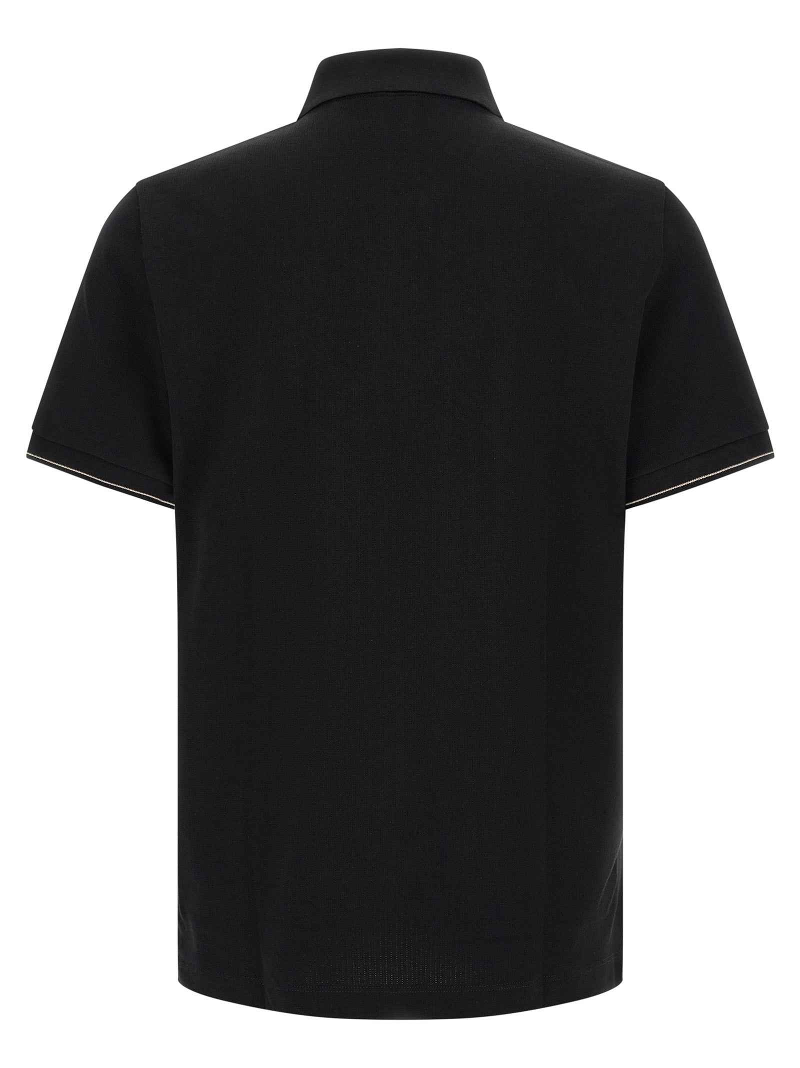 Hugo Boss Black Cotton Polo Shirt
