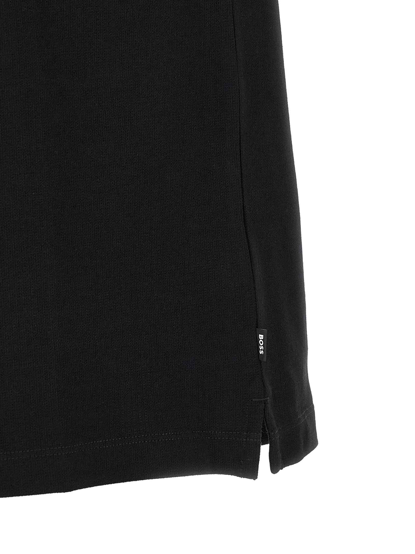 Hugo Boss Black Cotton Polo Shirt