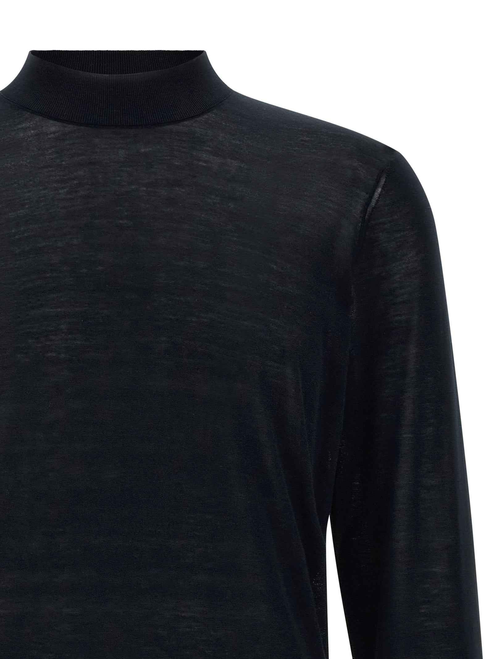 Brunello Cucinelli Blue Silk Cardigan