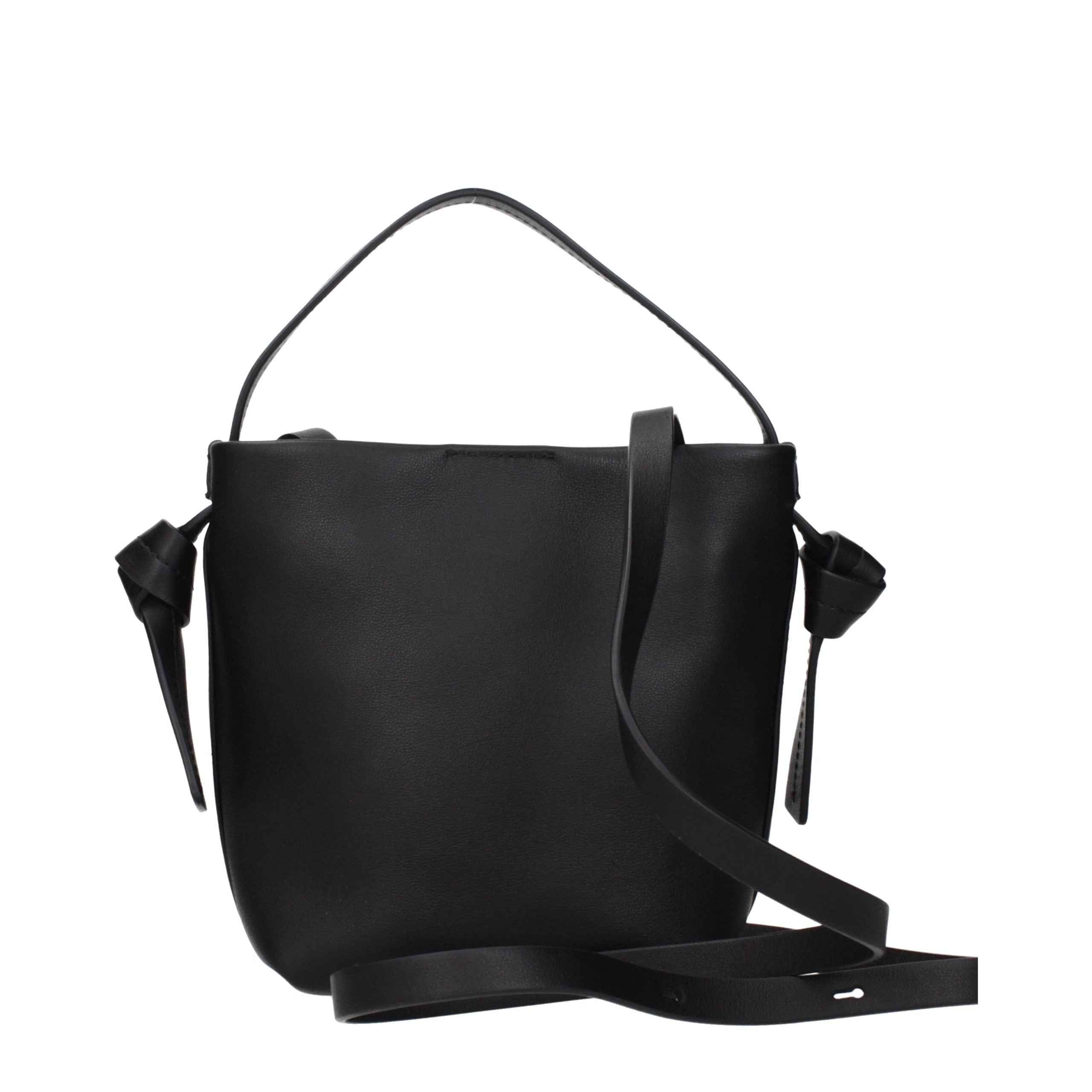 Jil Sander Black Leather Handbag