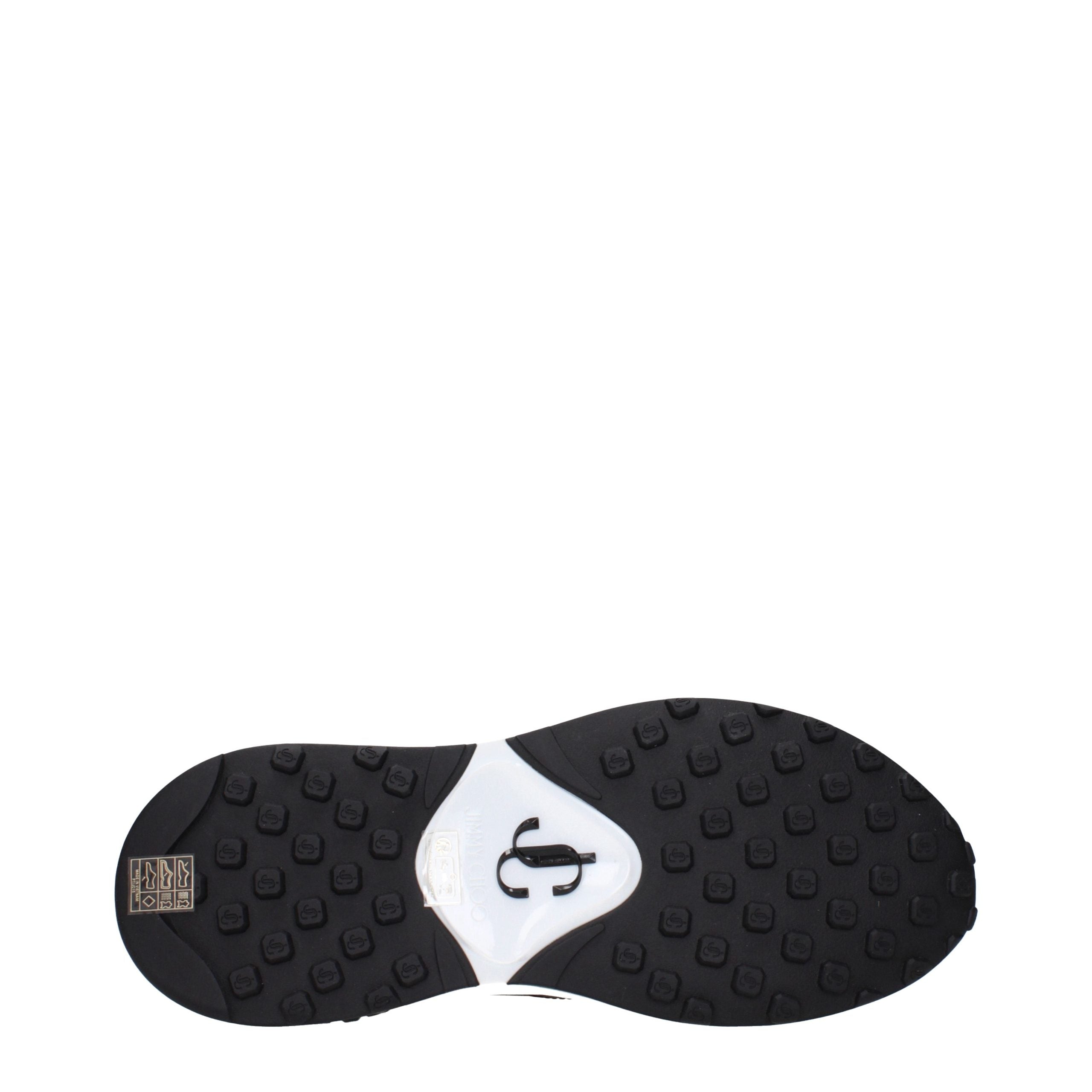 Jimmy Choo Black Fabric Athletic Sneakers