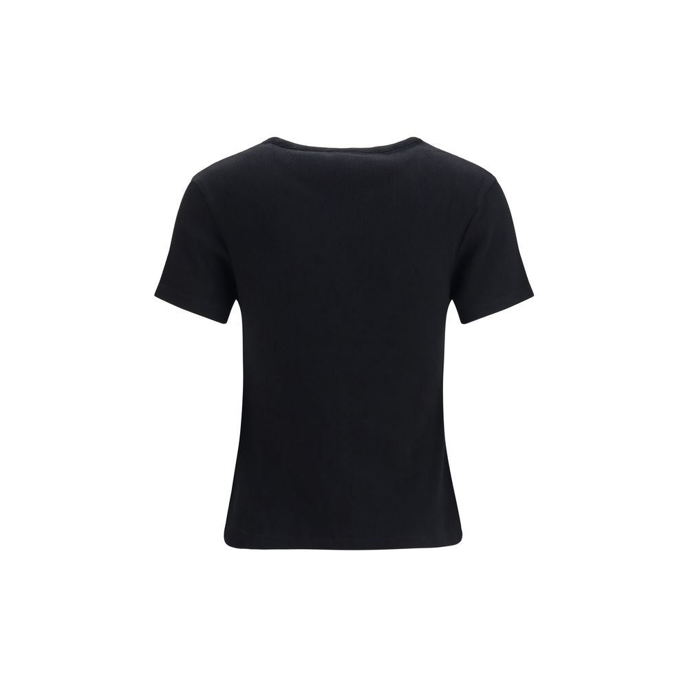 Off-White Black Cotton T-Shirt
