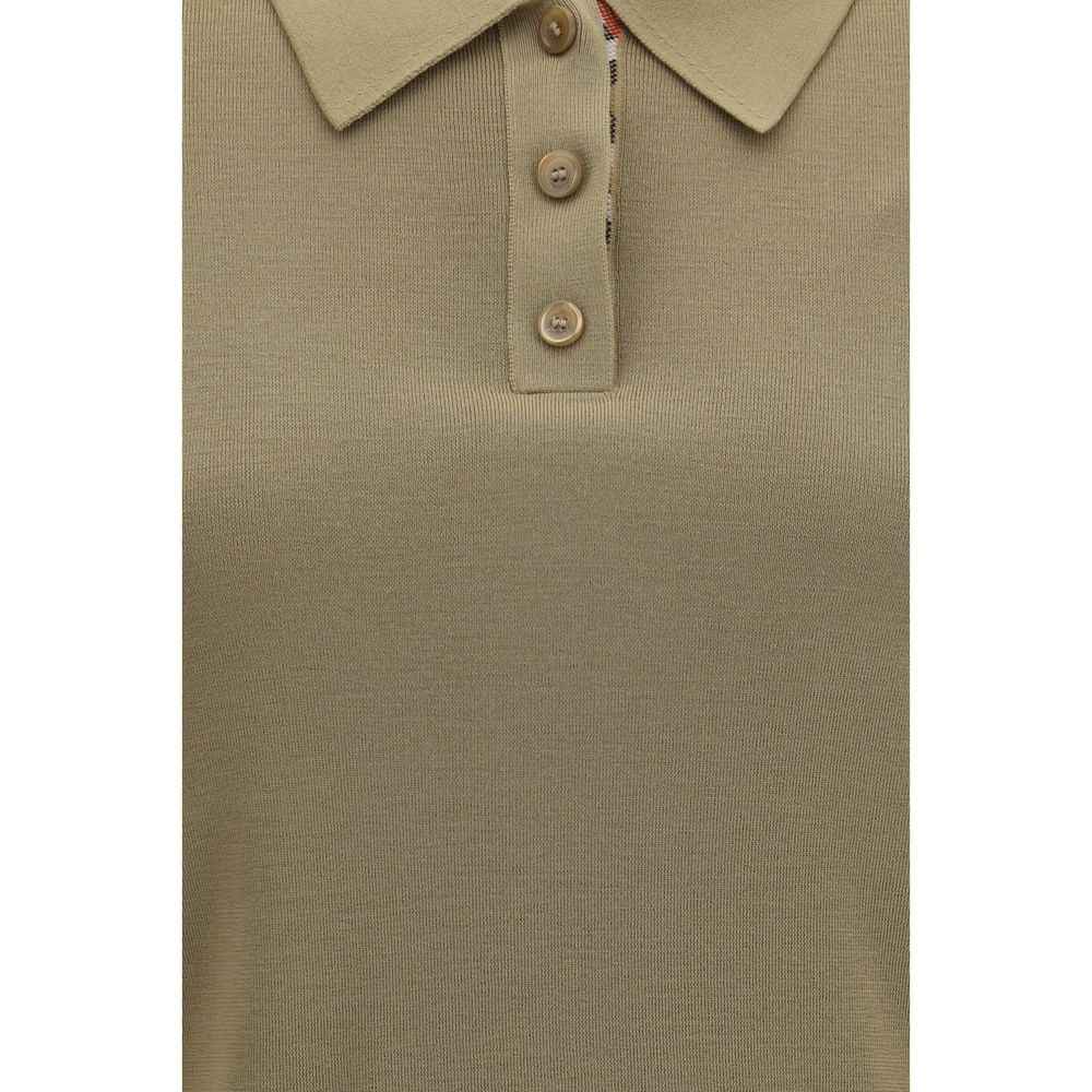 Burberry Bicolor Wool Oves Aries Polo Shirt