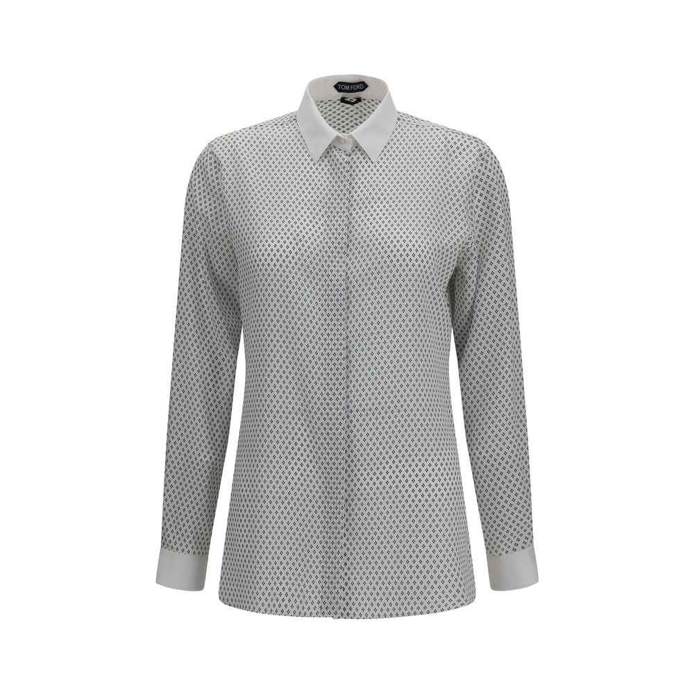 Tom Ford Multicolor Silk Pattern Shirt