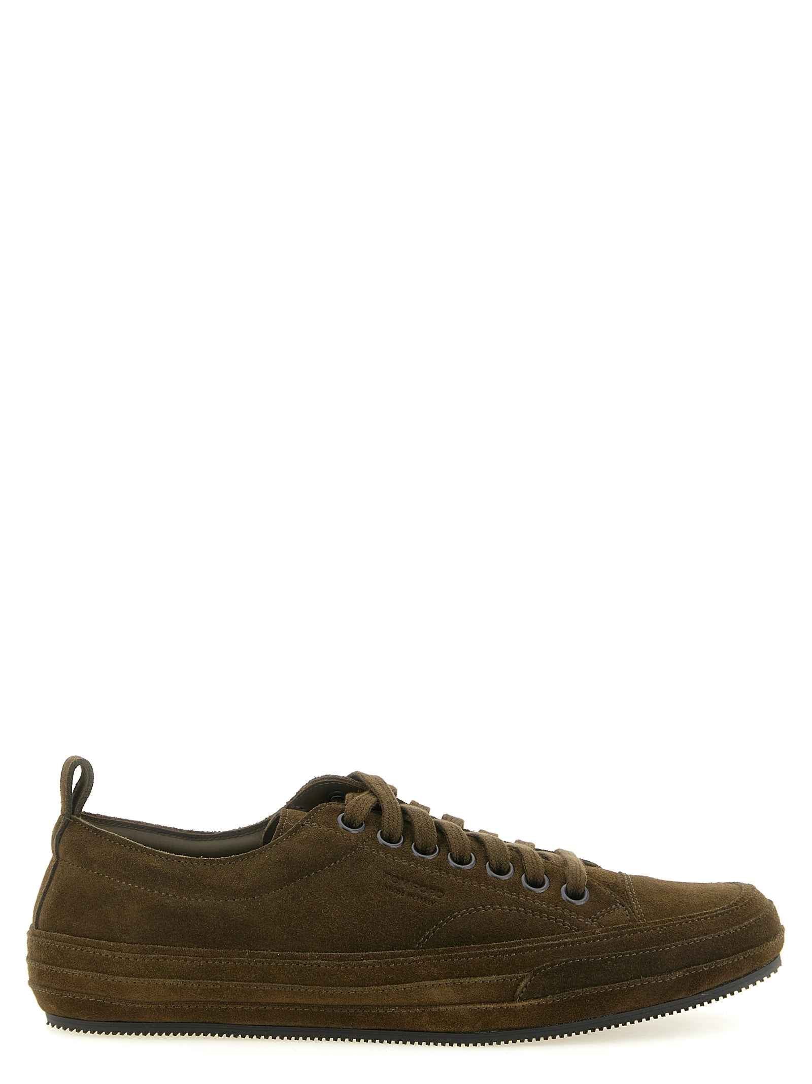 Tom Ford Bicolor Leather Low Top Sneakers