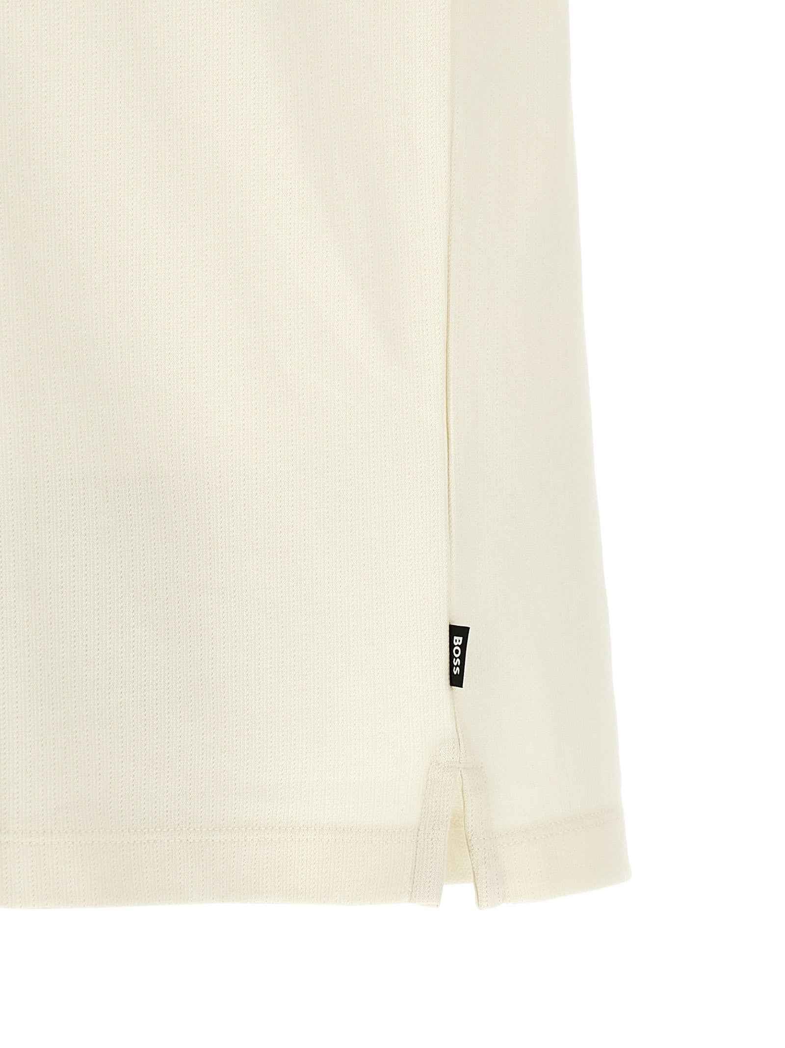 Hugo Boss Beige Cotton Polo Shirt