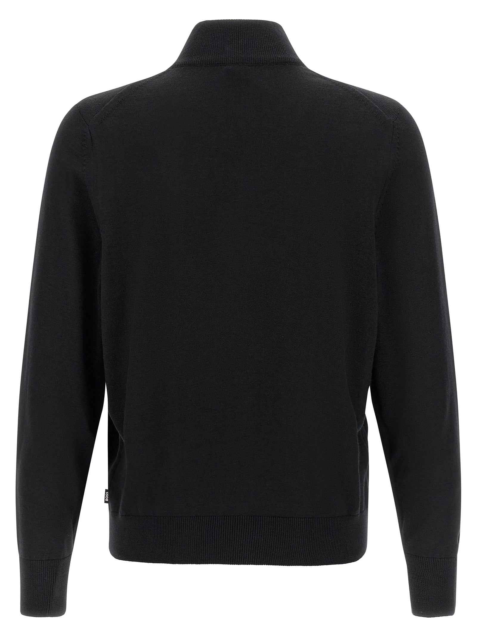 Hugo Boss Black Virgin Wool Cardigan