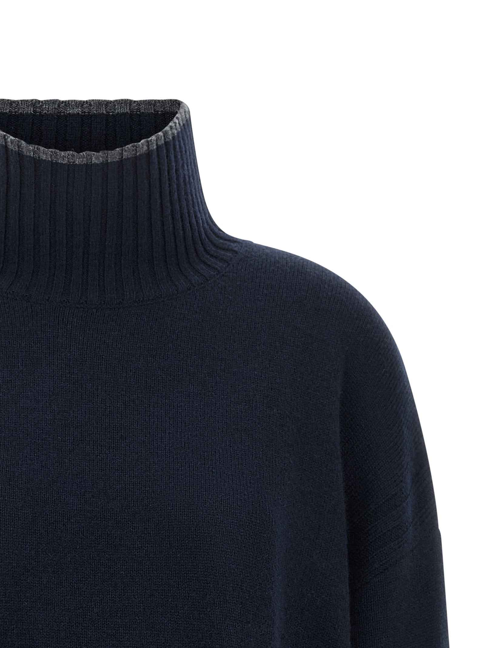 PINKO Blue Wool Cardigan