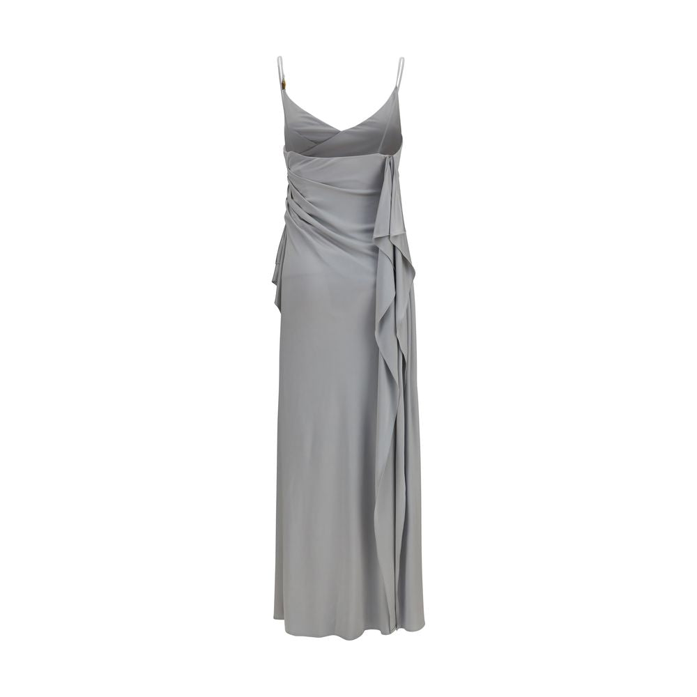 Versace Gray Viscose Casual Dress