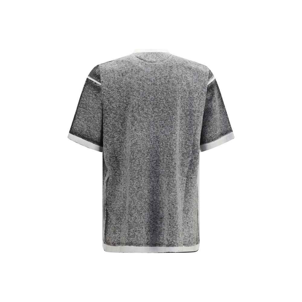Balenciaga Gray Cotton T-Shirt