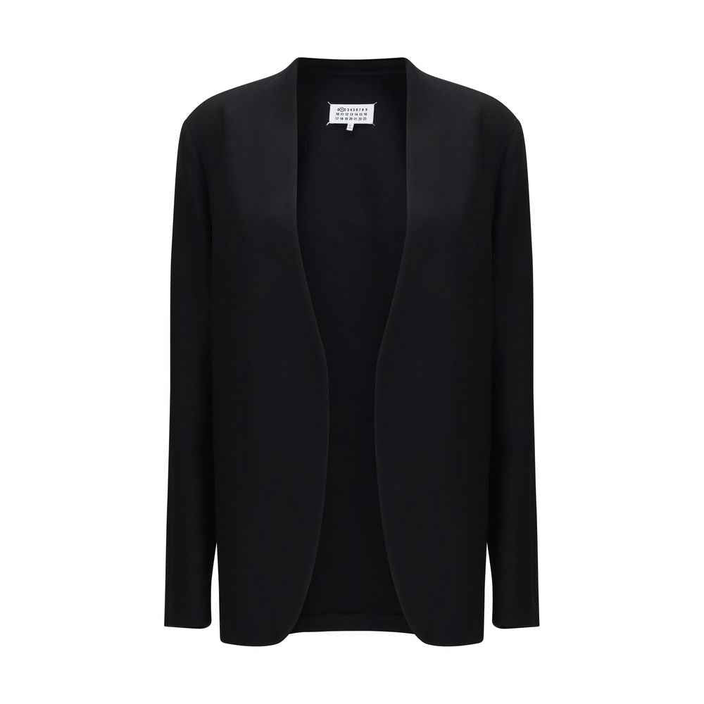 Maison Margiela Black Wool Oves Aries Shell Jacket
