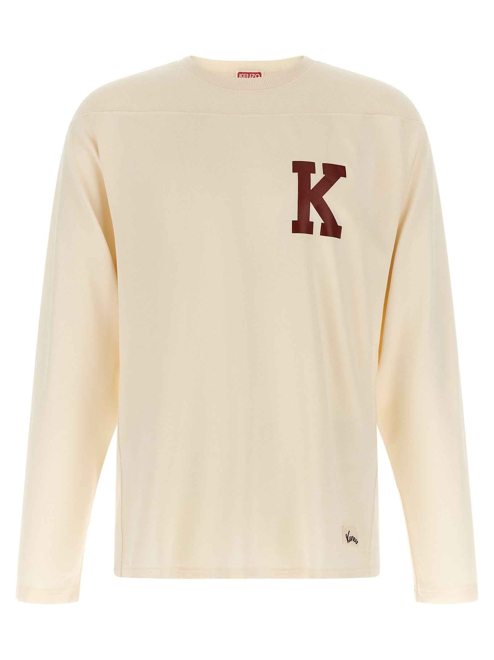 Kenzo Beige Viscose T-Shirt