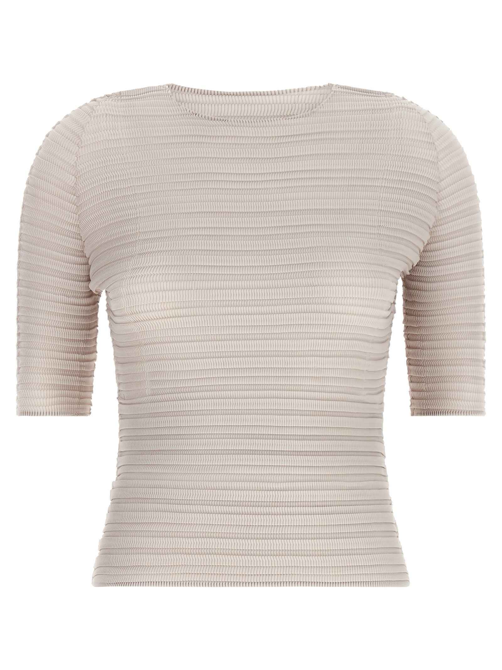 Issey Miyake Beige Polyester Blouse