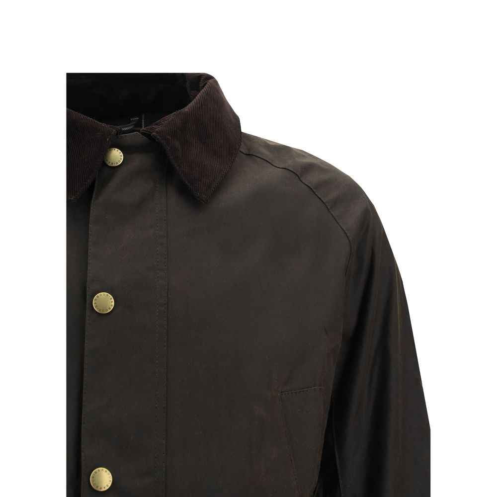 Barbour Bicolor Cotton Full-Length Jacket
