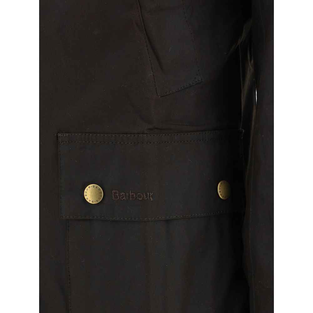 Barbour Bicolor Cotton Full-Length Jacket