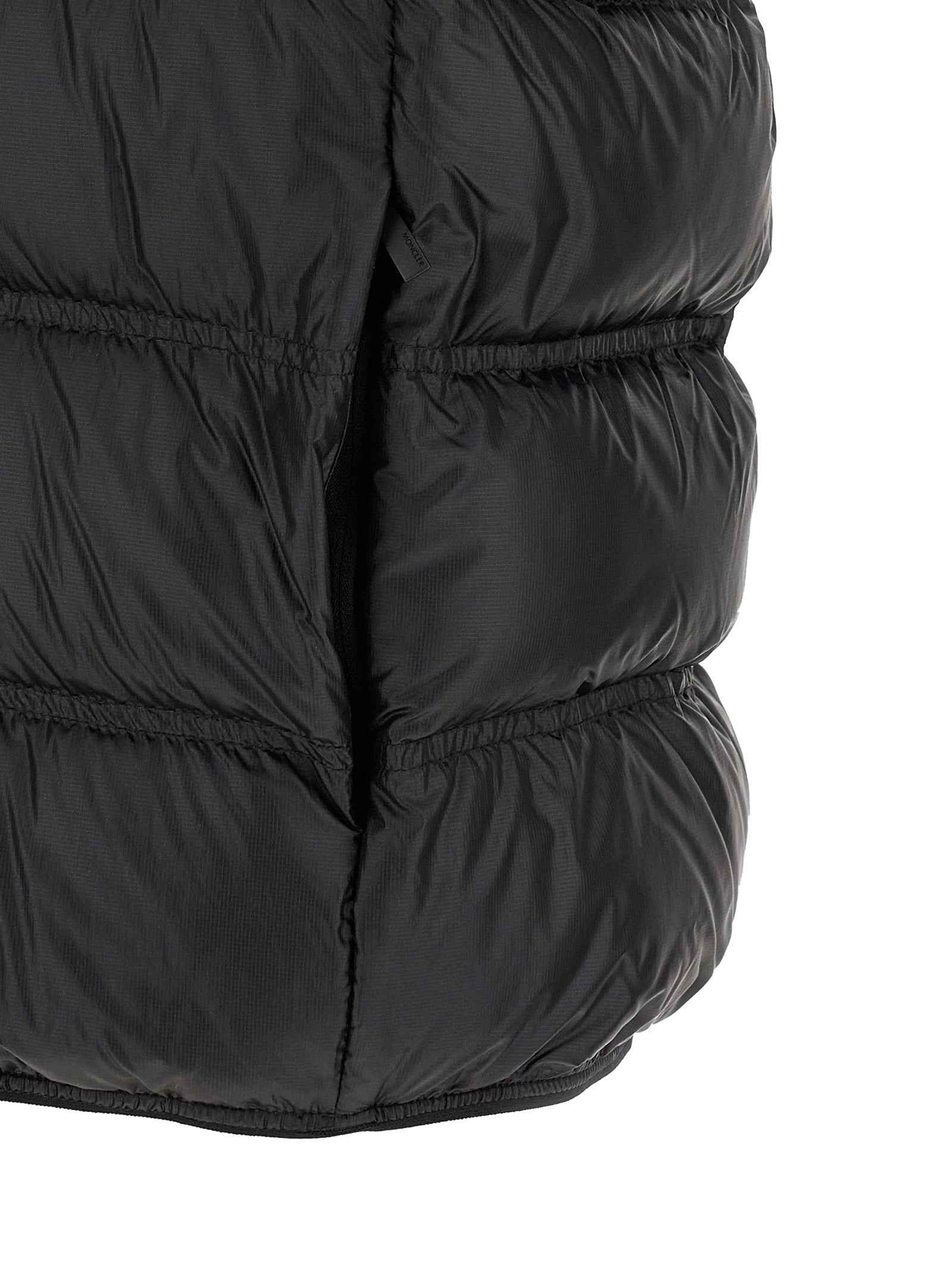 Moncler Black Polyamide Sleeveless Jacket