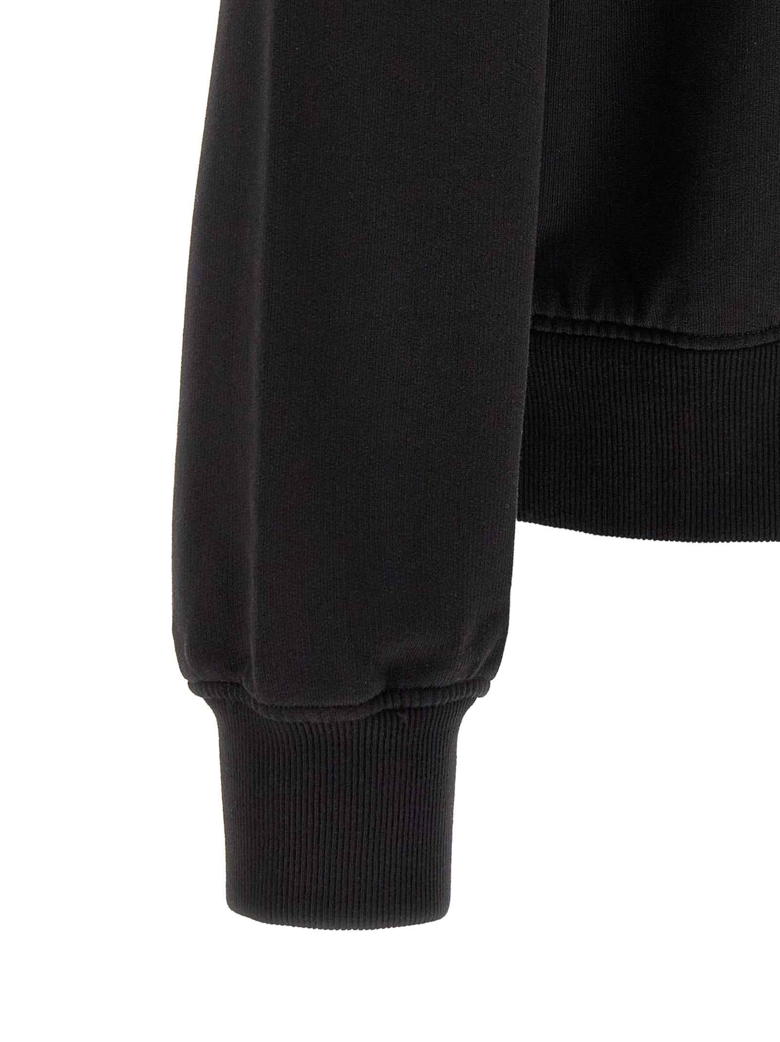 Dolce & Gabbana Black Cotton Sweatshirt