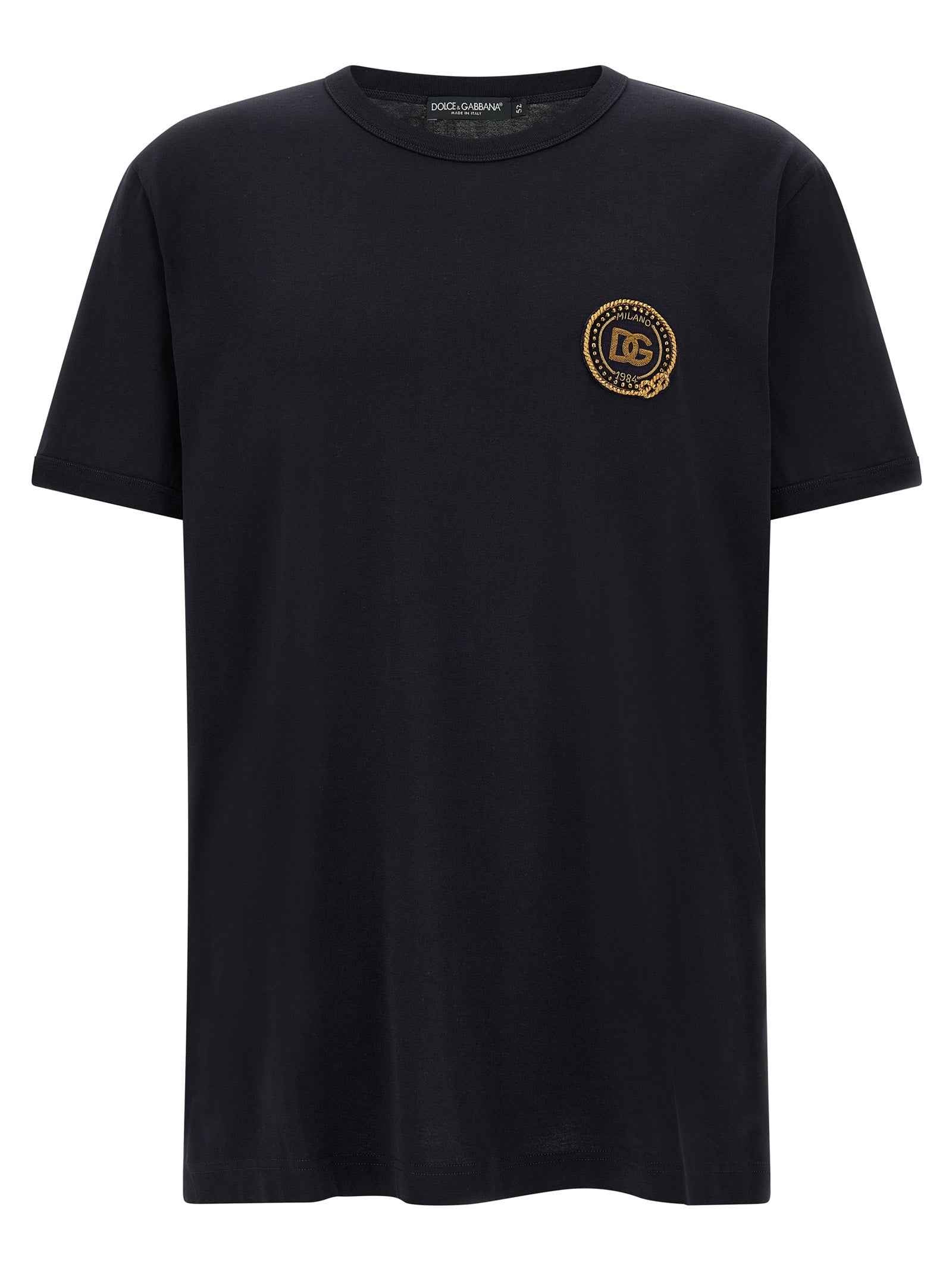 Dolce & Gabbana Blue Cotton T-Shirt