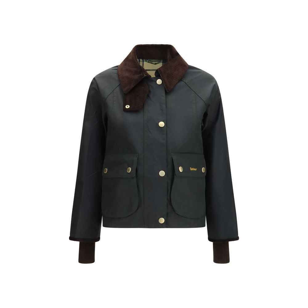 Barbour Bicolor Cotton Full-Length Jacket
