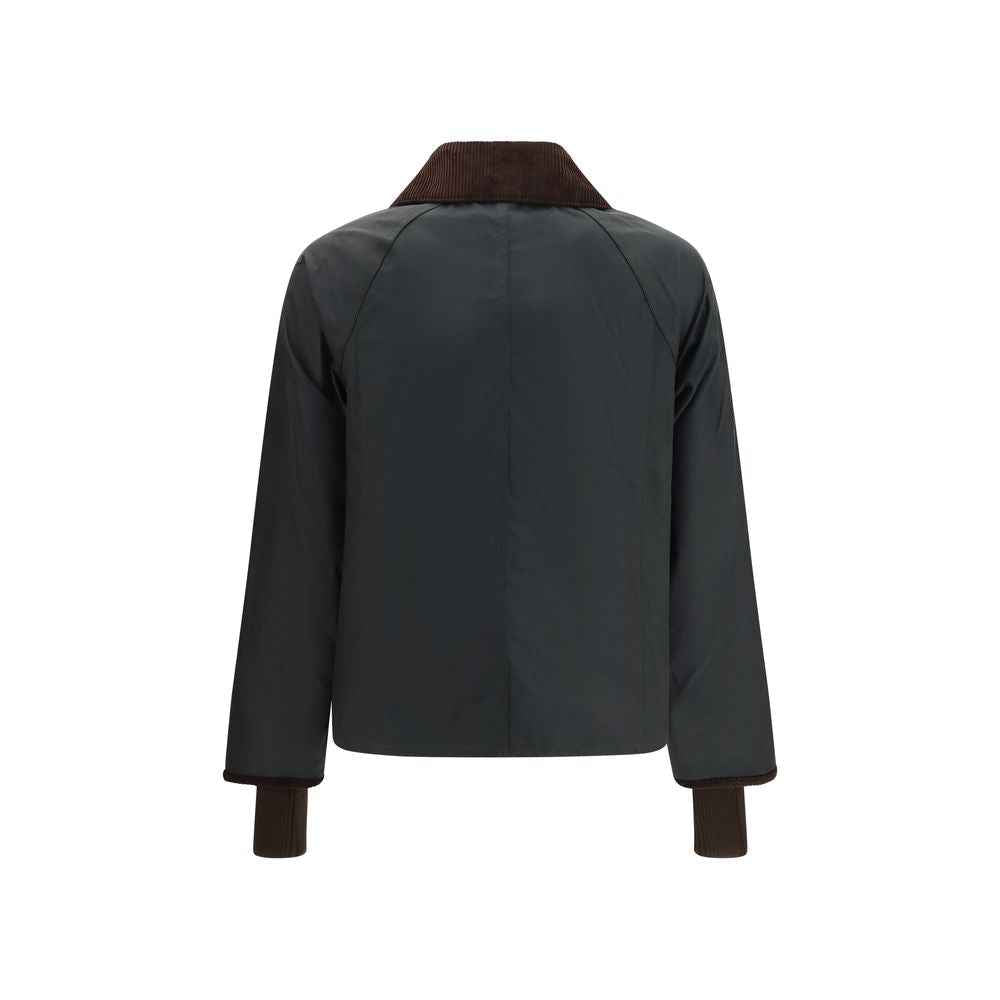 Barbour Bicolor Cotton Full-Length Jacket