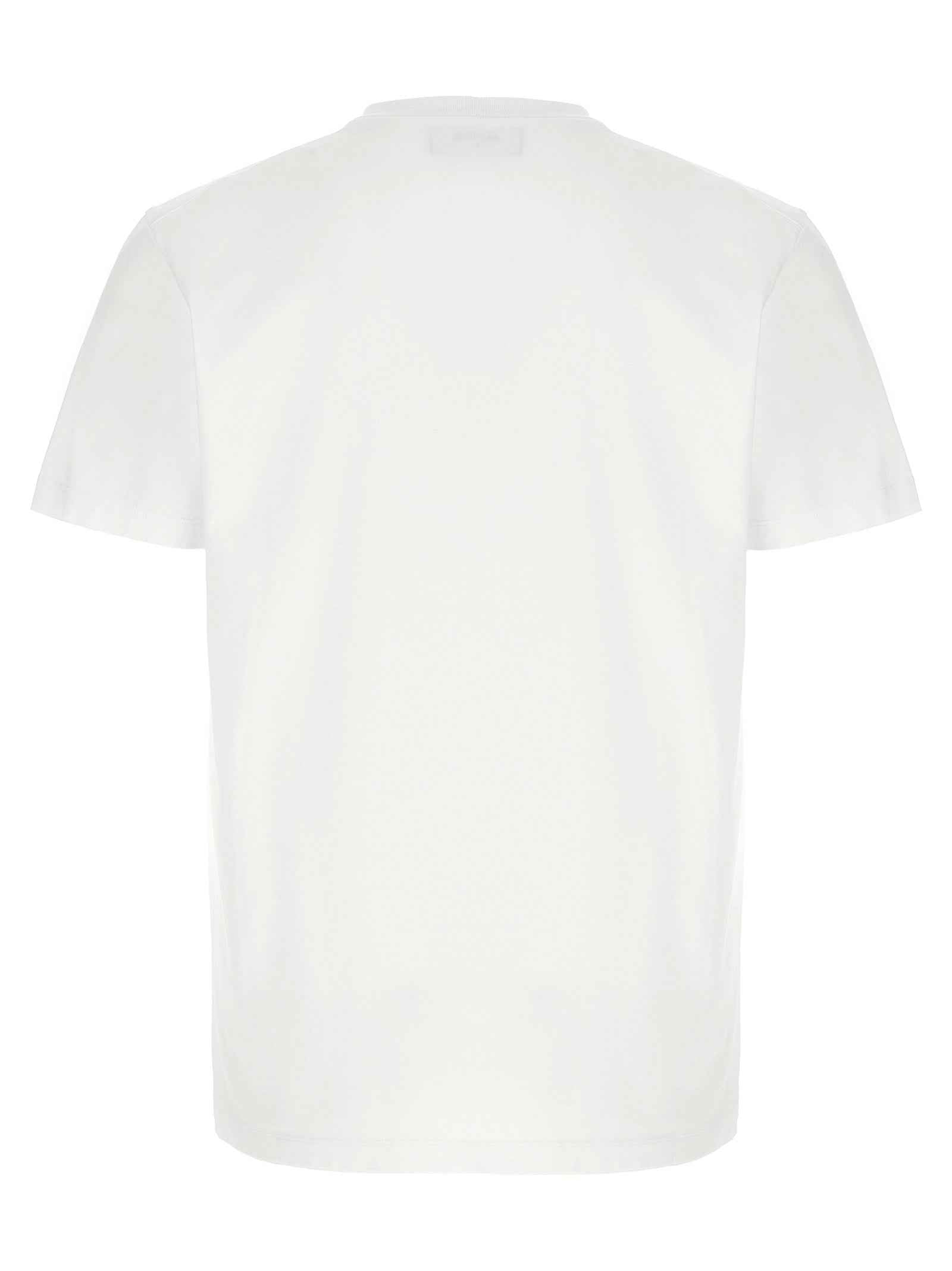 Dsquared² White Cotton T-Shirt