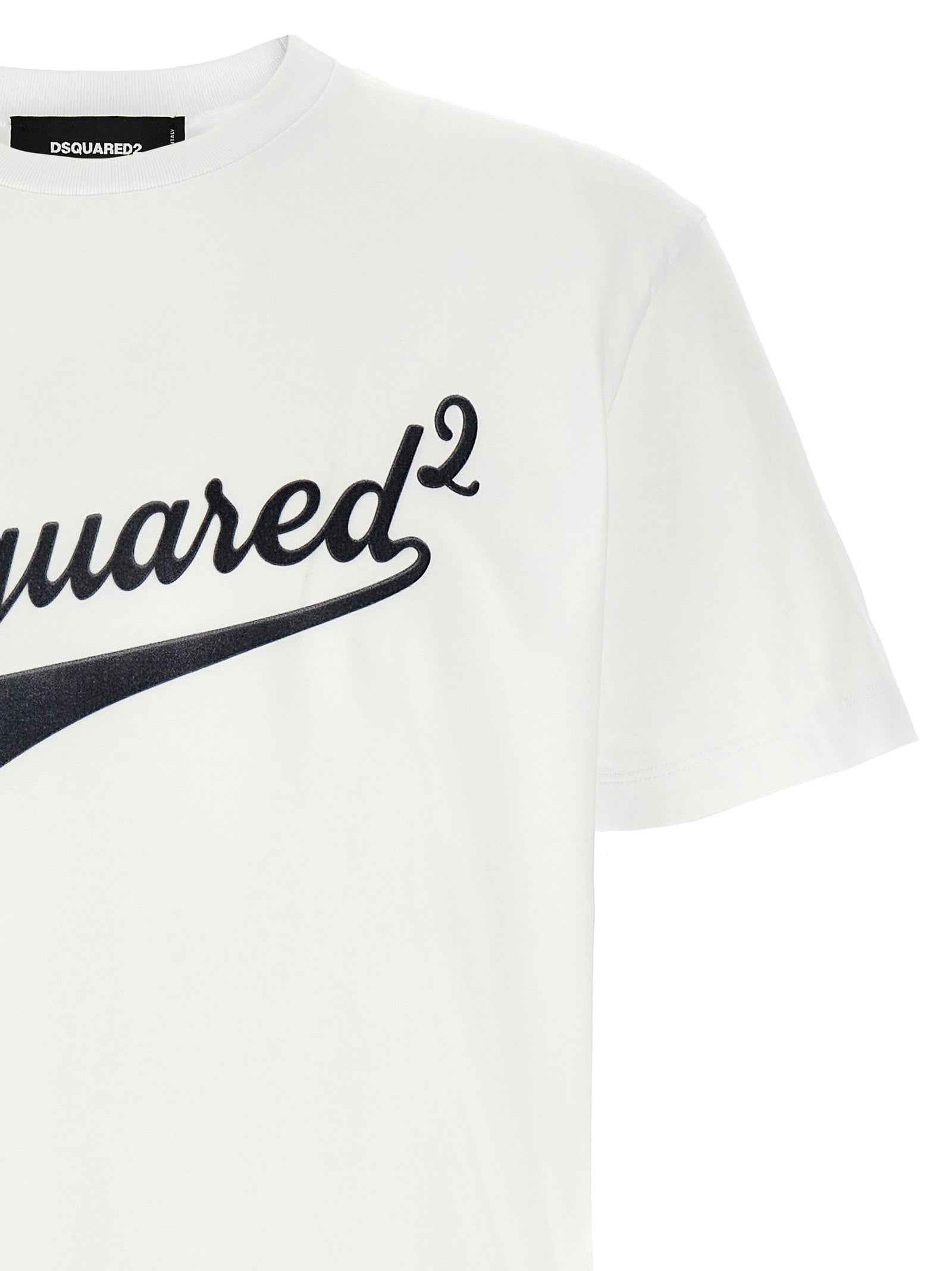 Dsquared² White Cotton T-Shirt