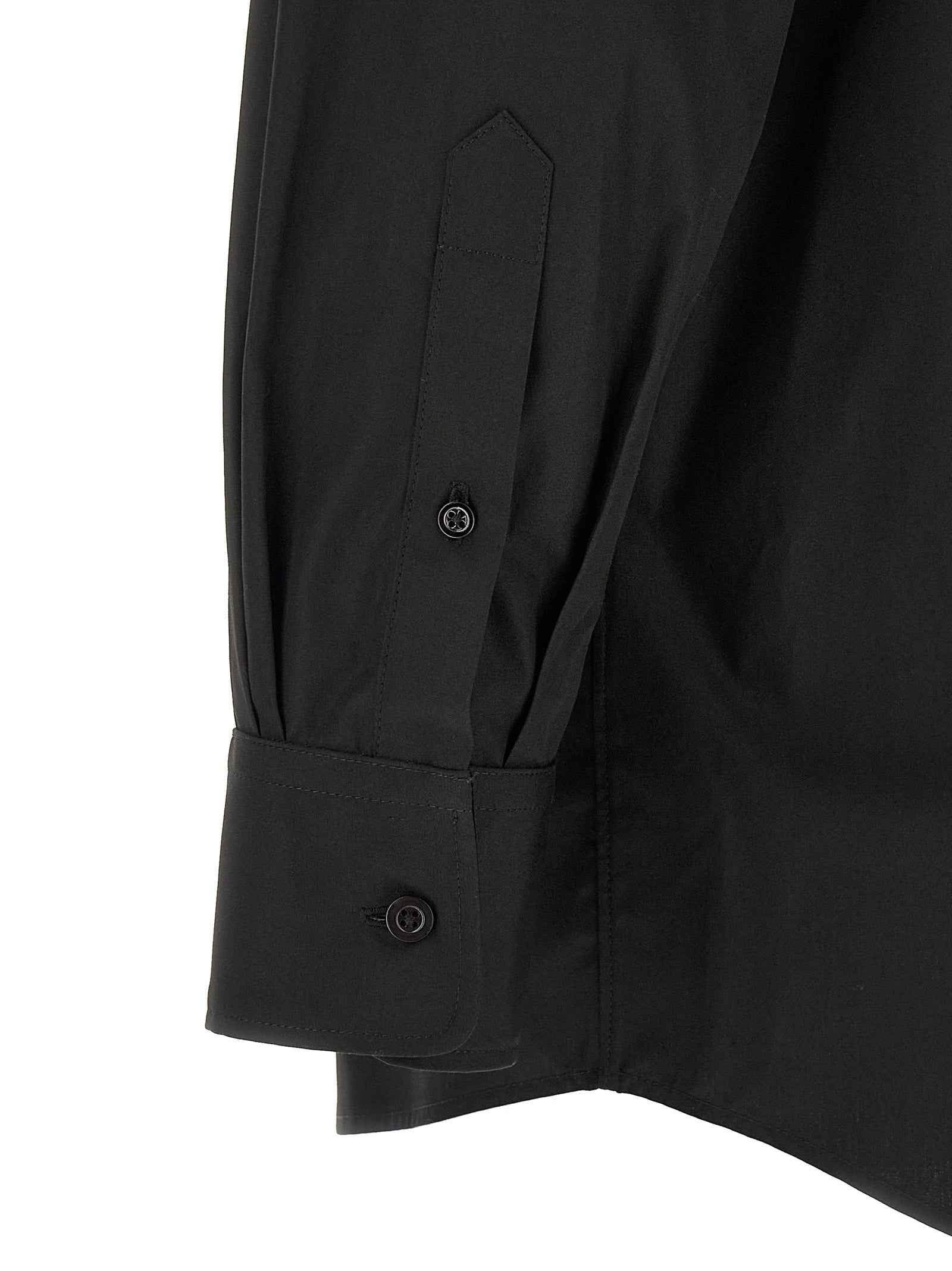 Maison Margiela Black Cotton Blouse