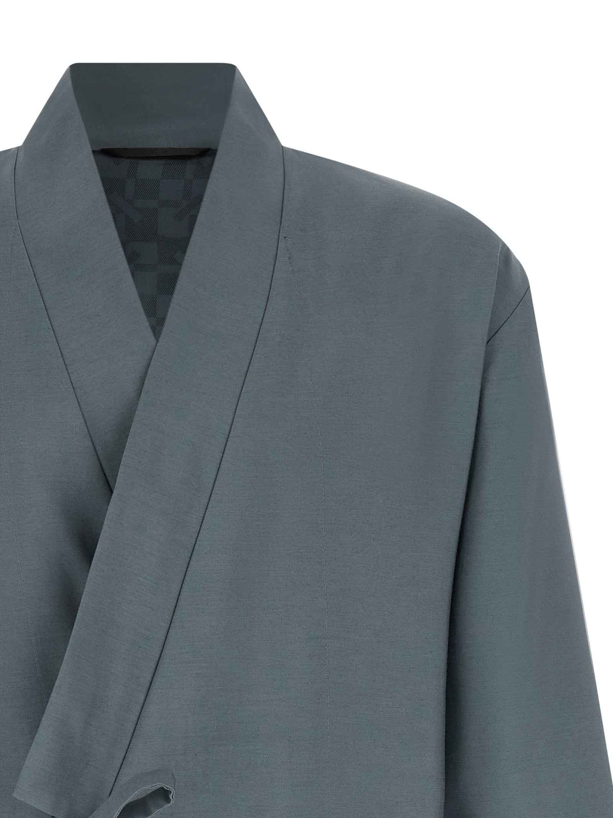 Kenzo Gray Wool Blazer