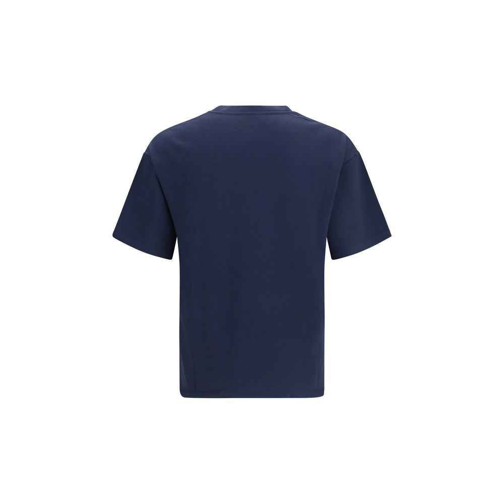 Saint Laurent Blue Cotton T-Shirt