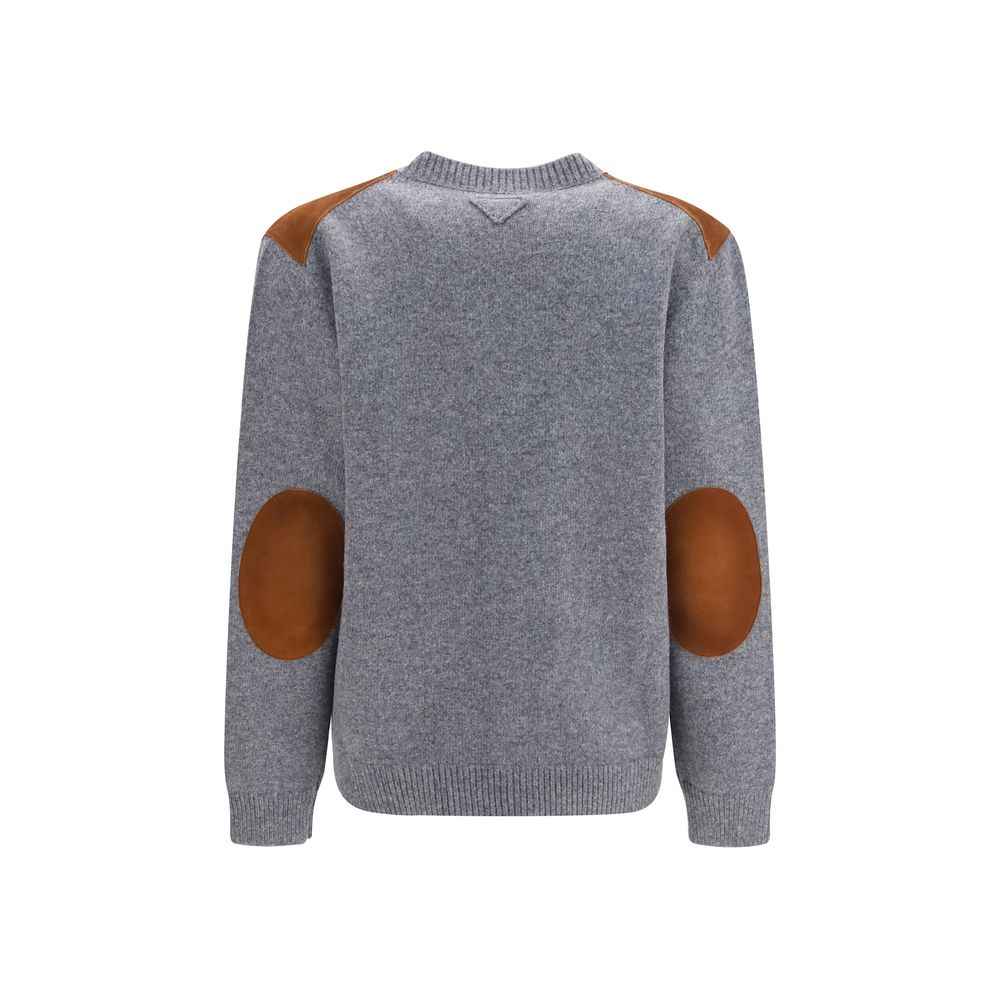 Prada Multicolor Wool Oves Aries Cardigan