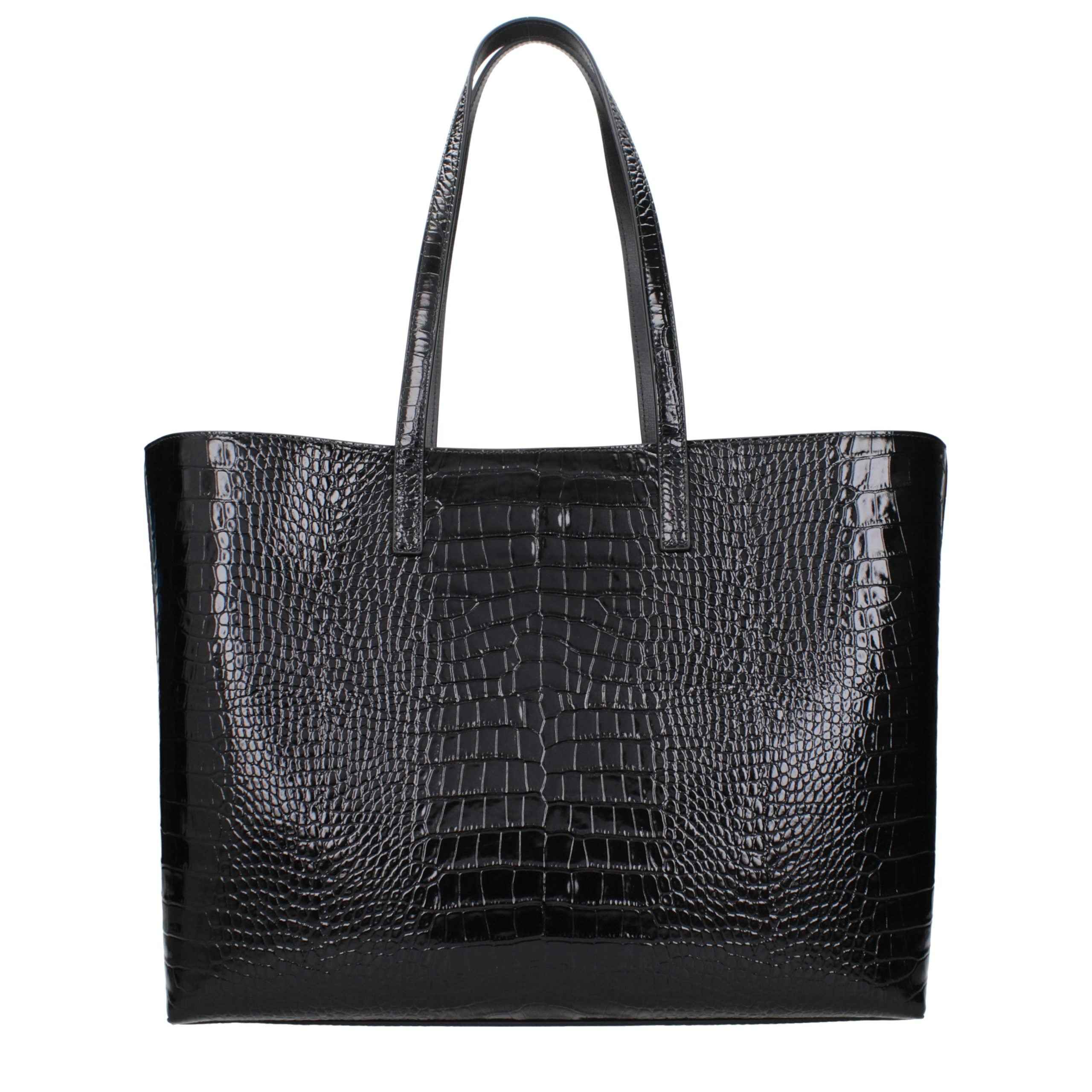 Jimmy Choo Black Leather Shoulder Bag