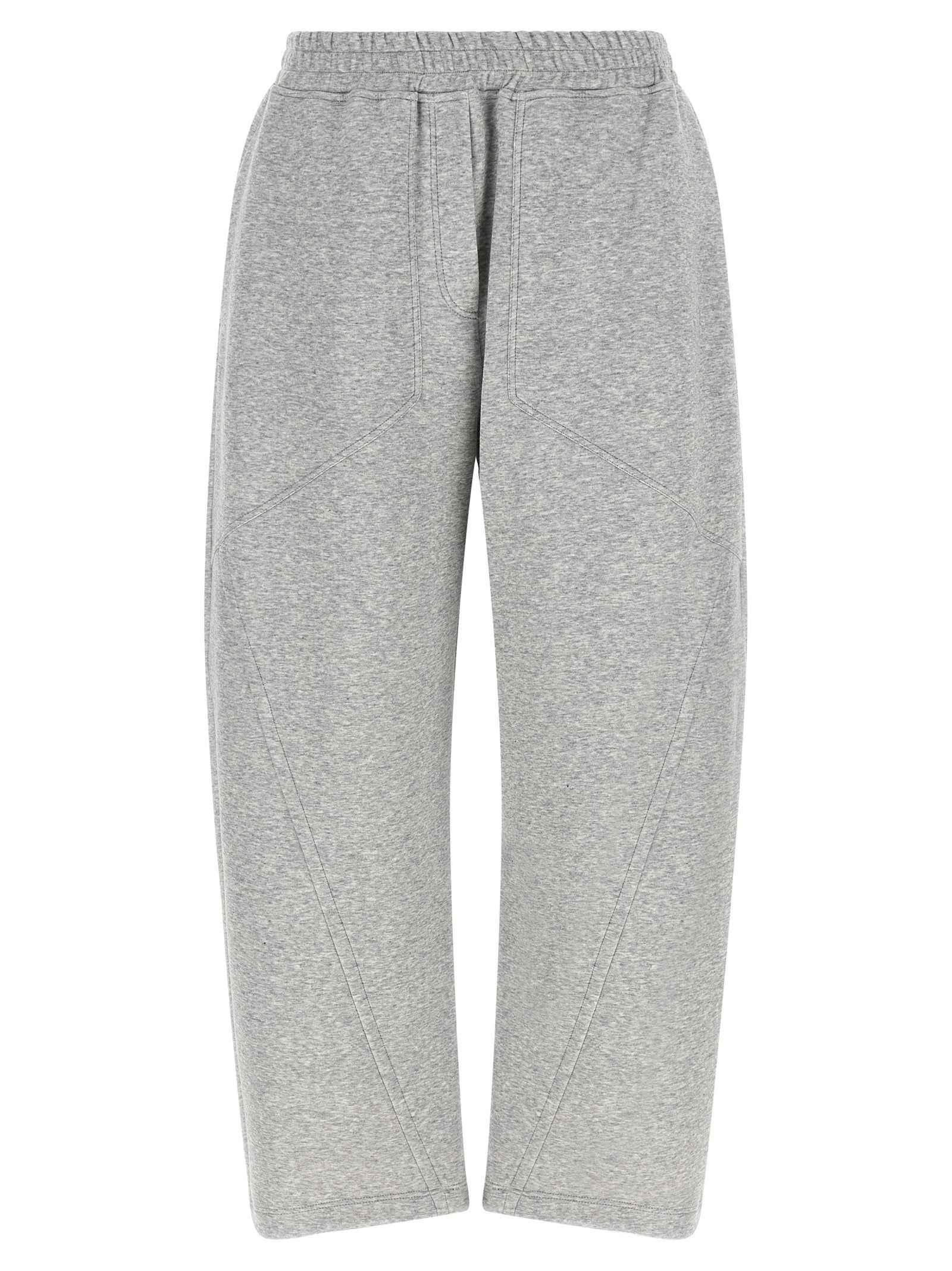Brunello Cucinelli Gray Cotton Athletic Pants