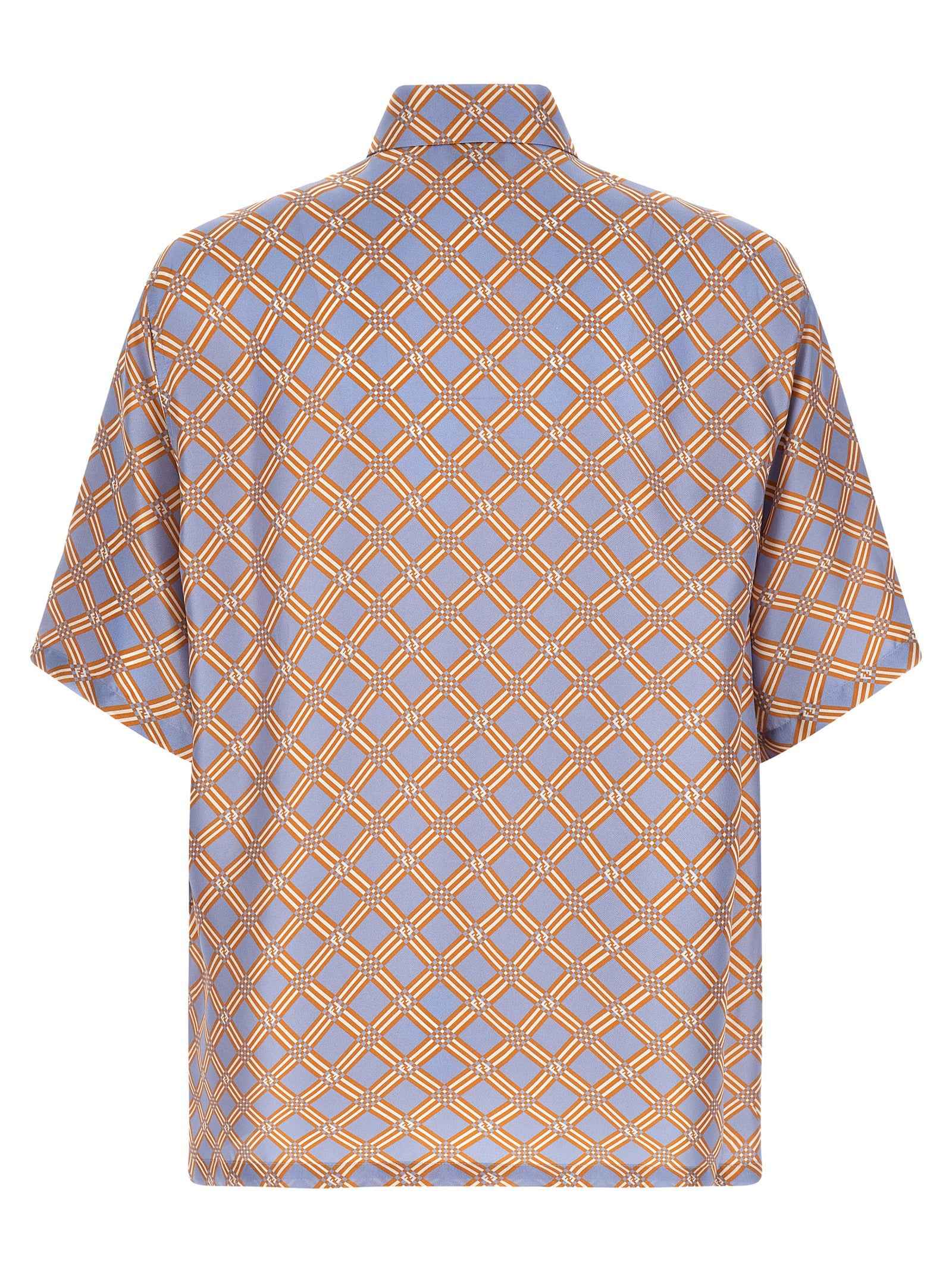 Fendi Multicolor Silk Blouse