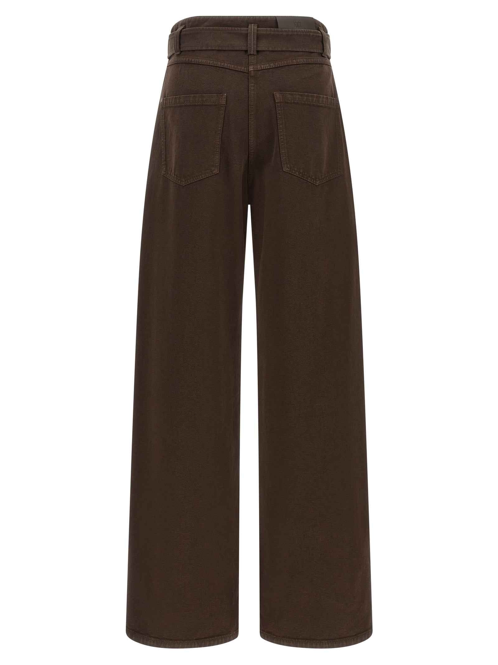 Brunello Cucinelli Brown Cotton Jeans Denim