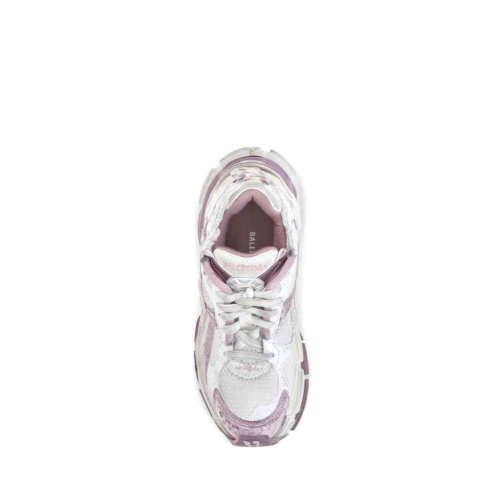 Balenciaga Purple Polyester Athletic Sneakers