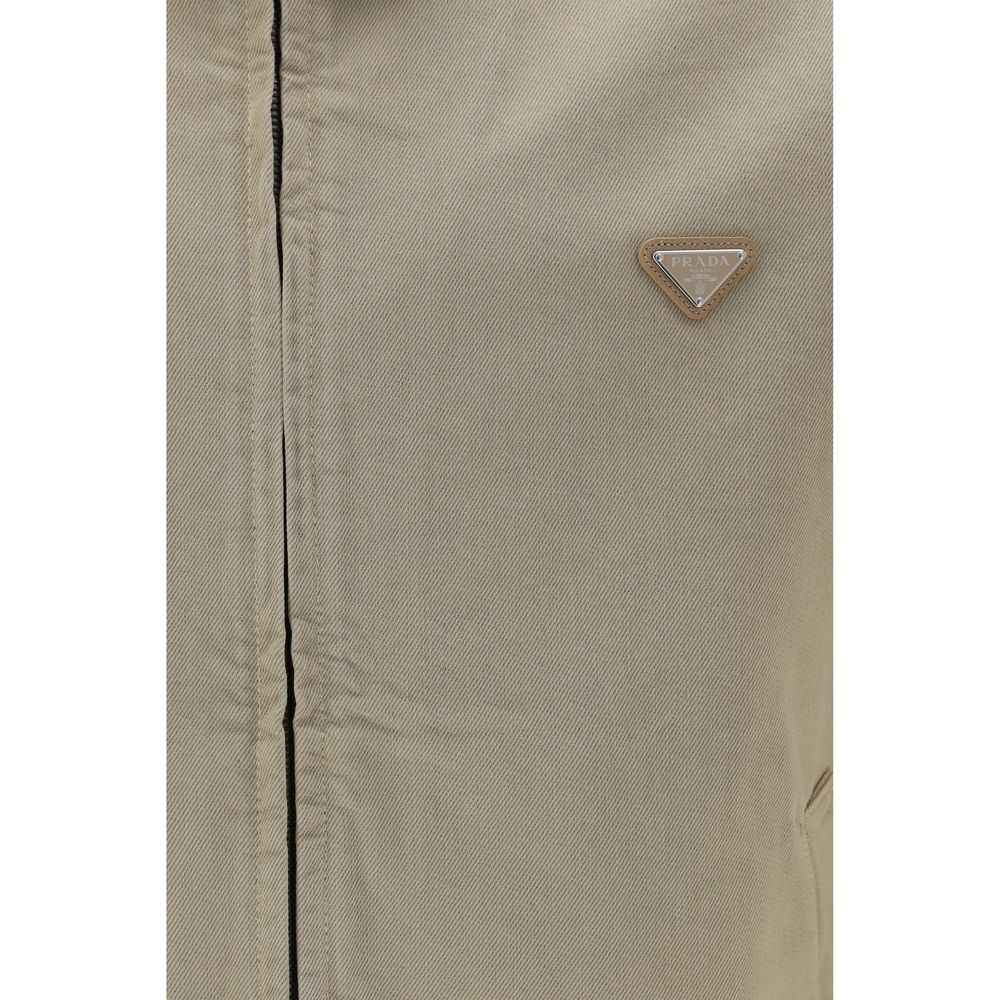 Prada Beige Cotton Denim Jacket