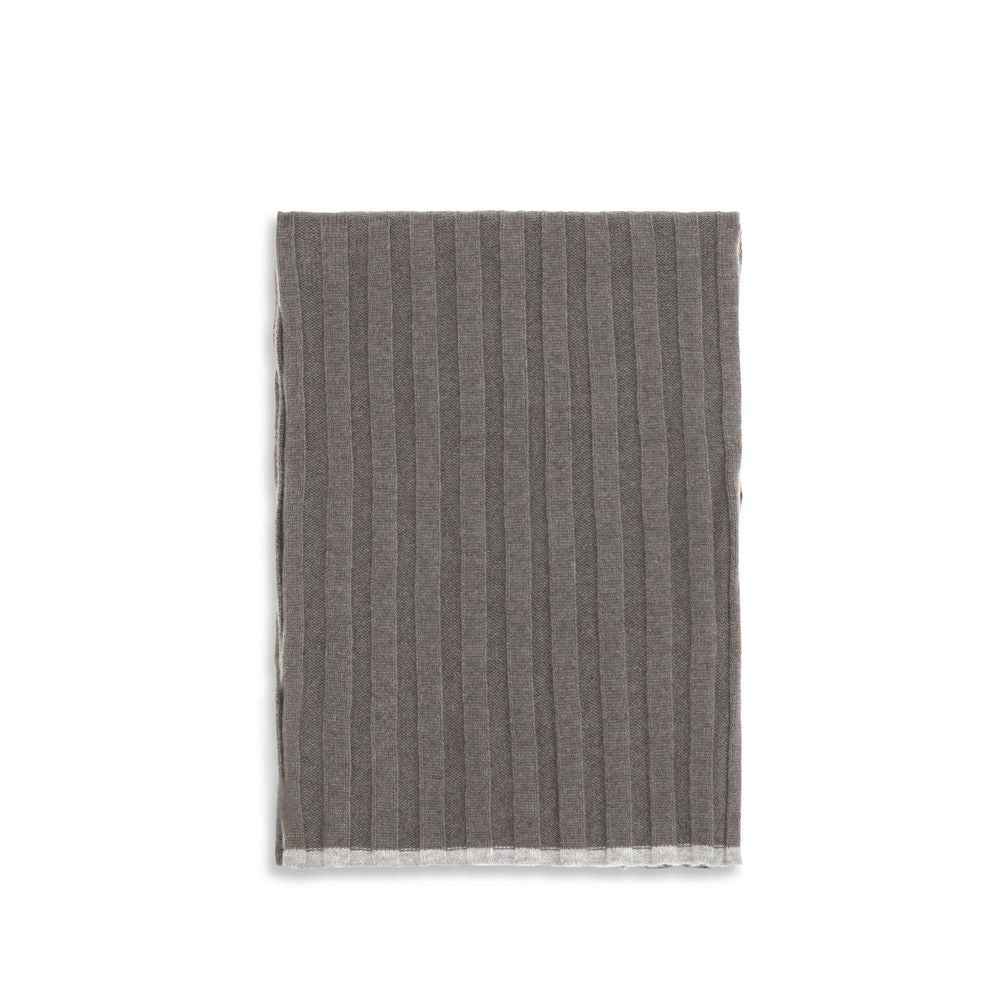 Brunello Cucinelli Brown Cashmere Scarf