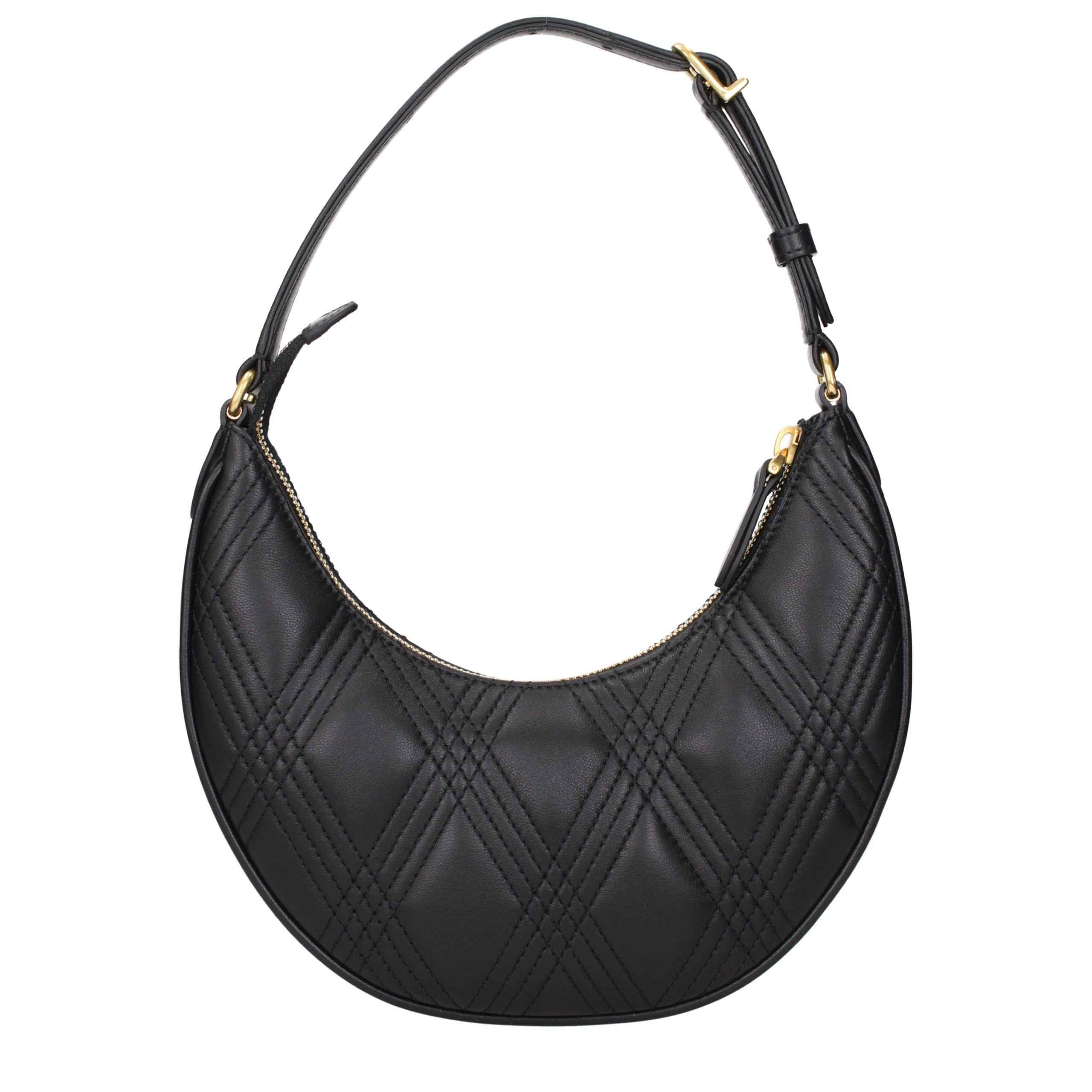 Valentino Garavani Black Leather Shoulder Bag