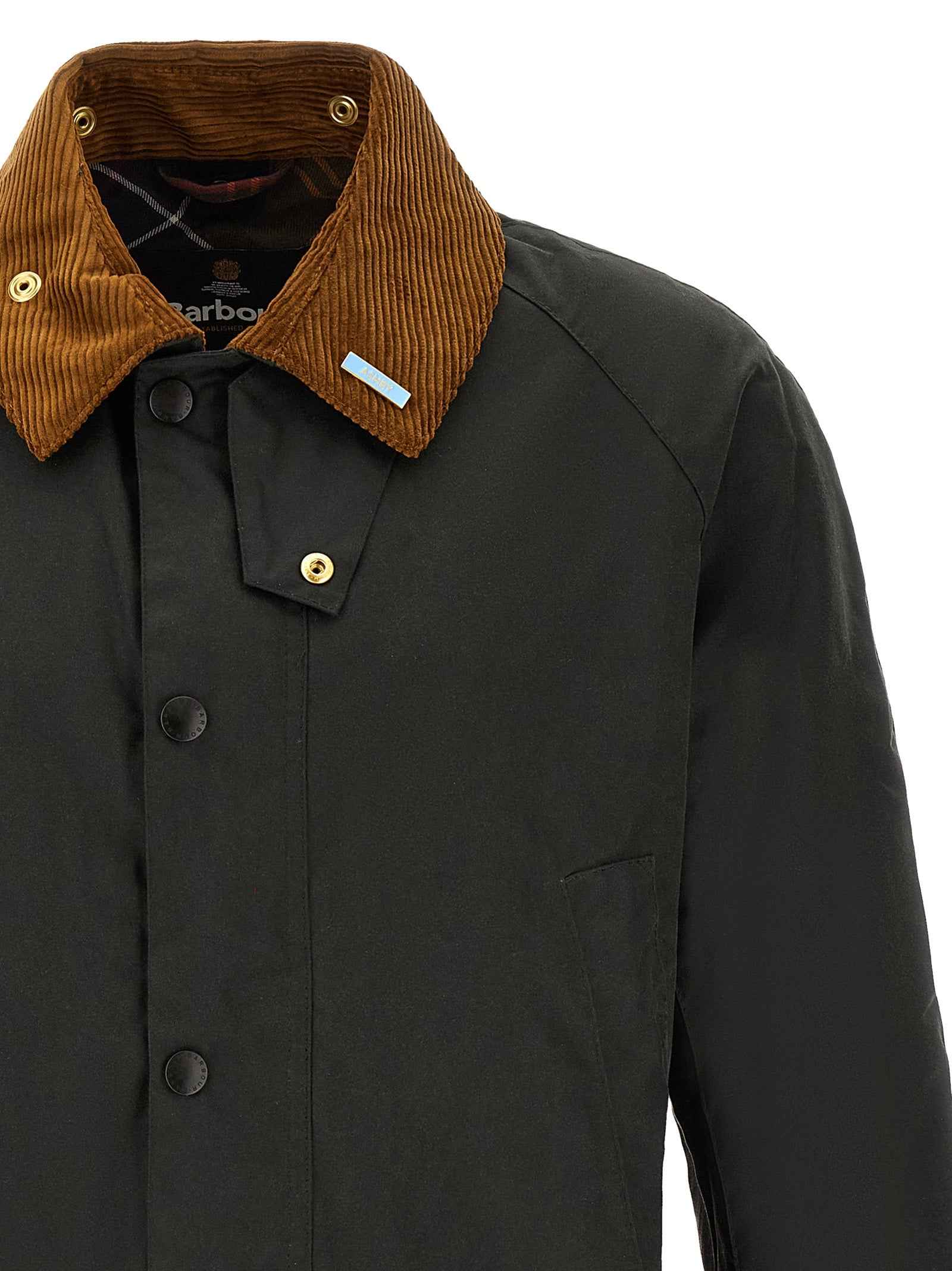 Barbour Bicolor Cotton Shell Jacket