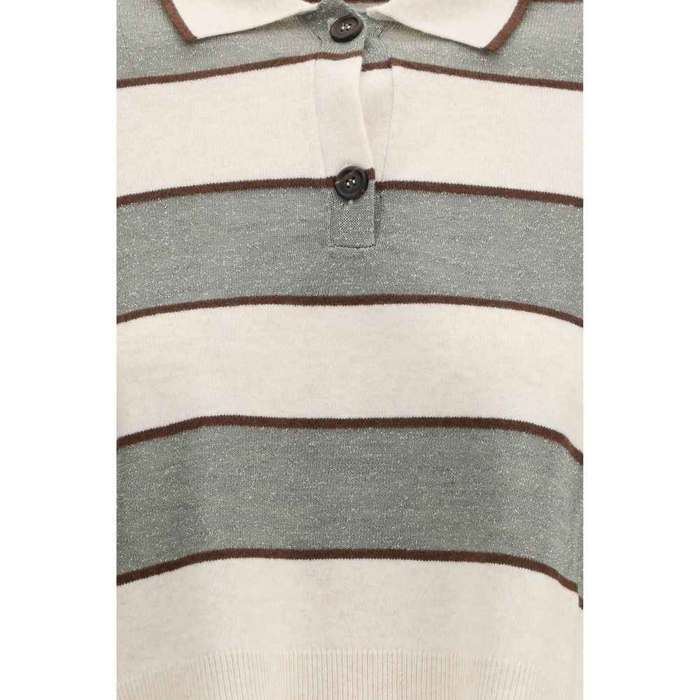 Brunello Cucinelli Multicolor Wool Oves Aries T-Shirt