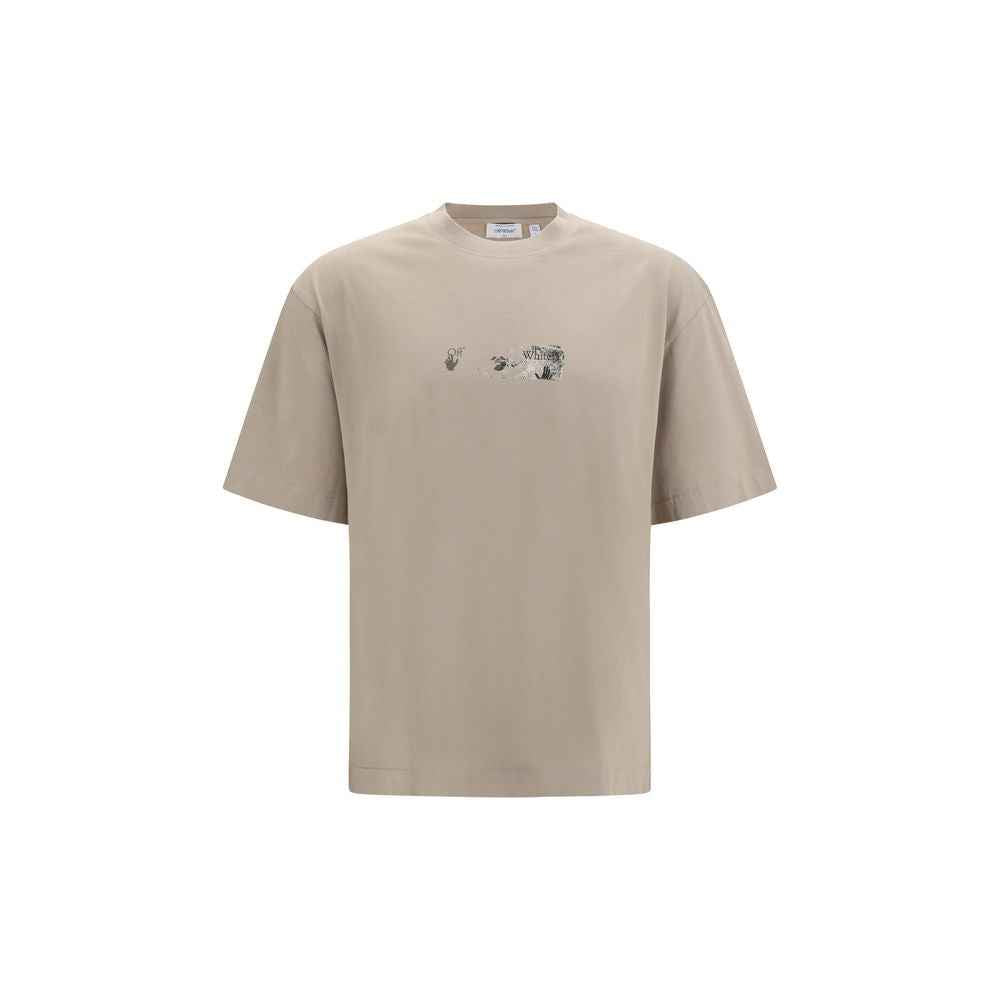 Off-White Beige Cotton Sportswear